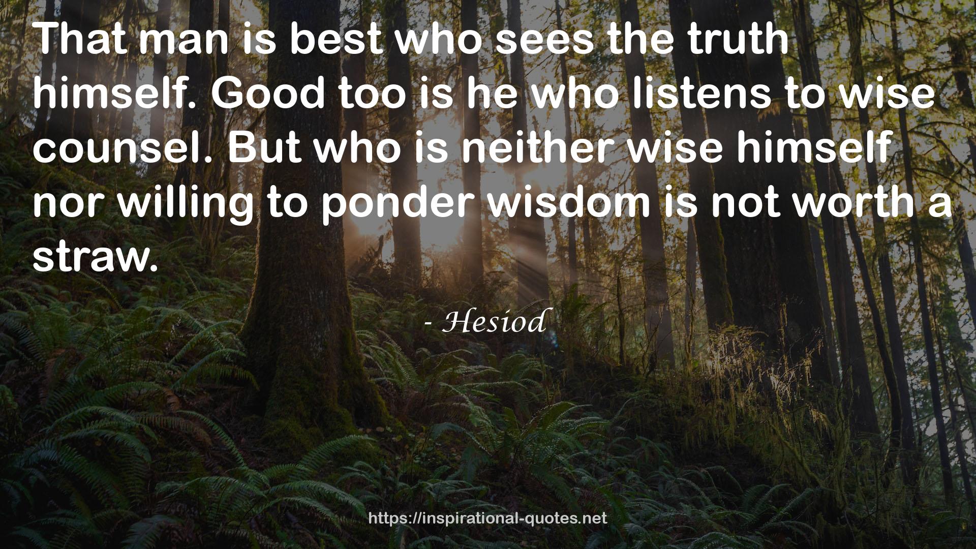 Hesiod QUOTES