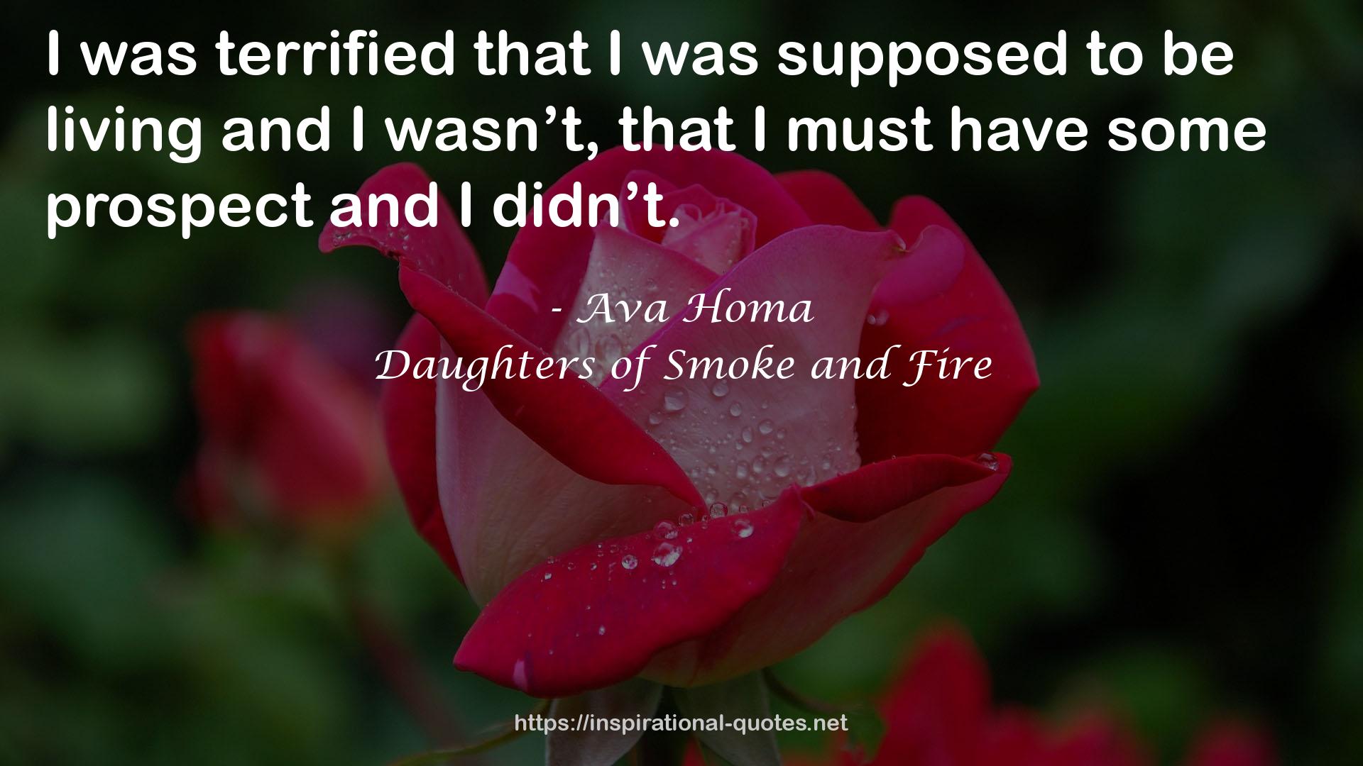 Daughters of Smoke and Fire QUOTES