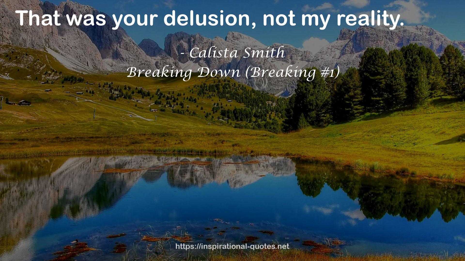 Calista Smith QUOTES