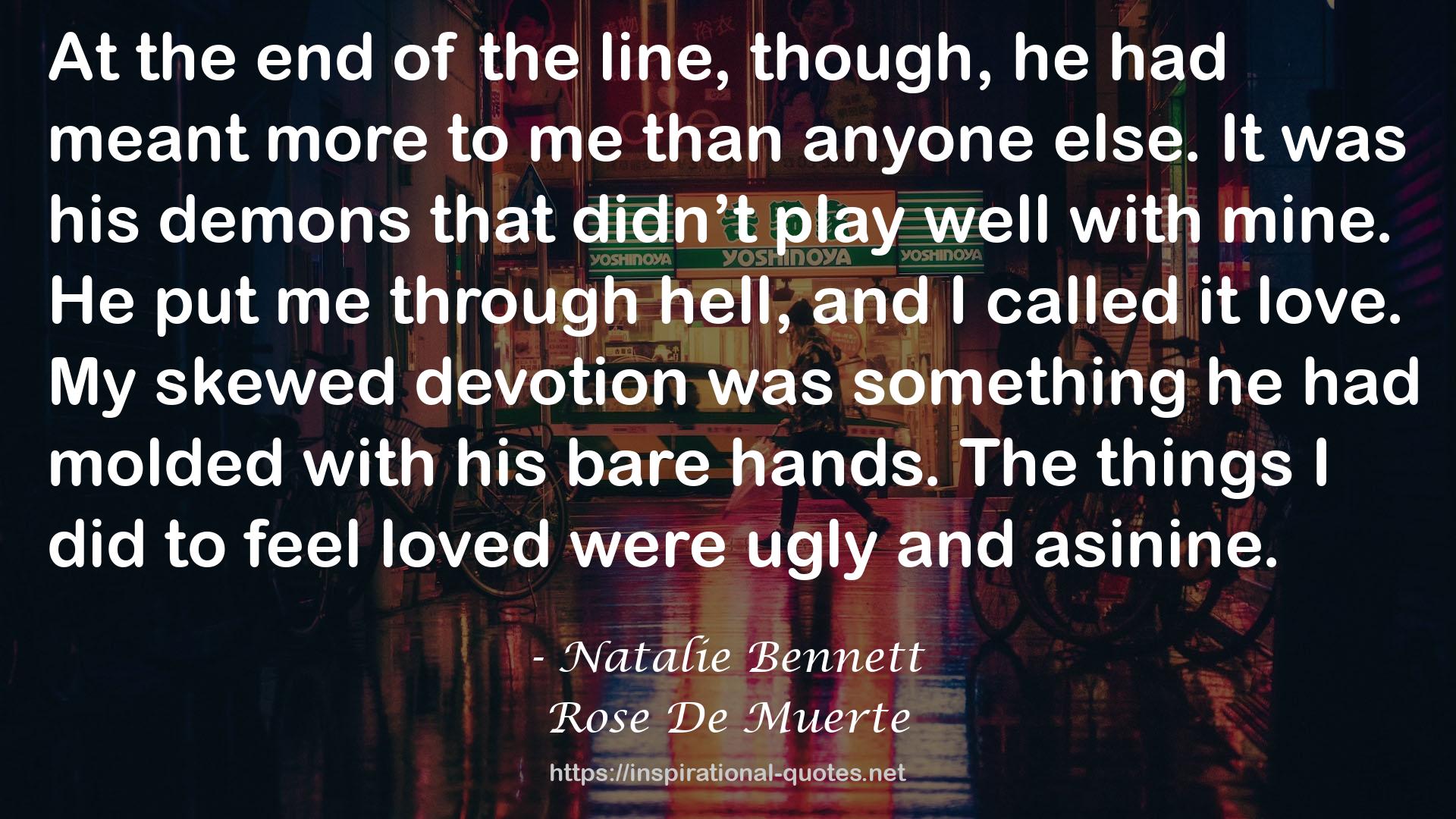 Rose De Muerte QUOTES