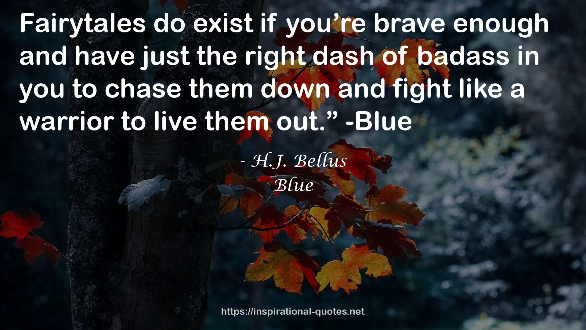 Blue QUOTES