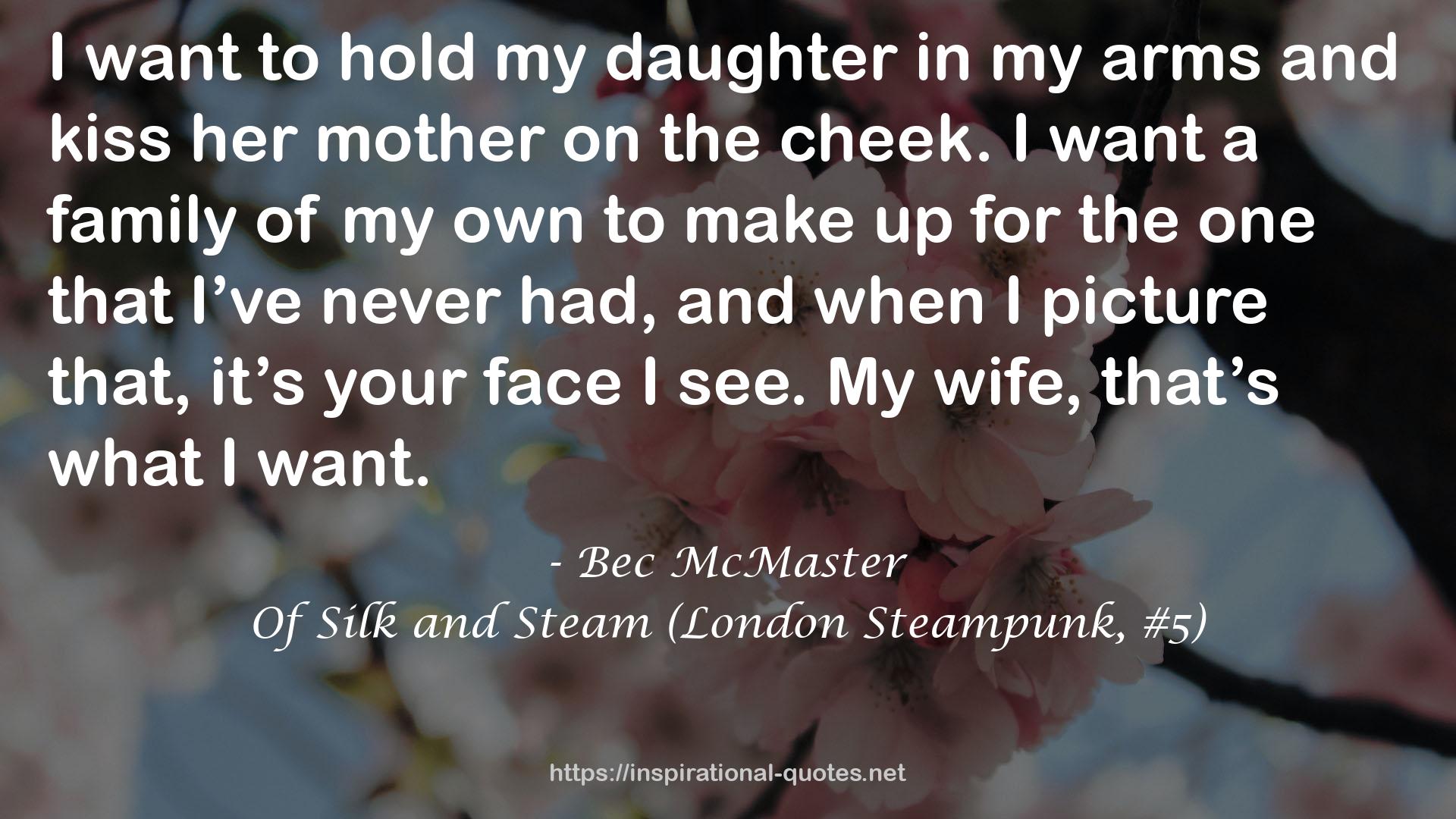 Of Silk and Steam (London Steampunk, #5) QUOTES