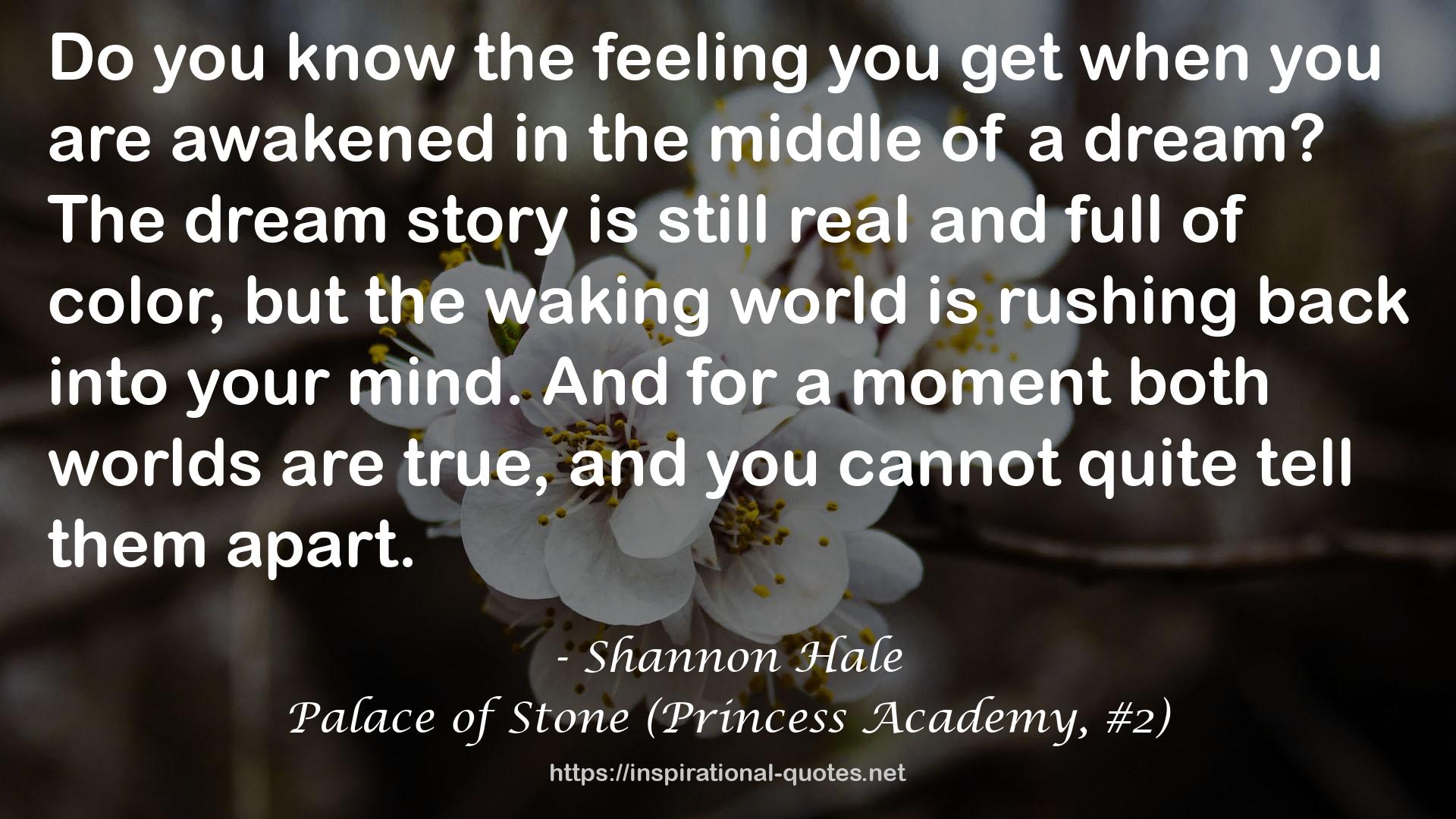 Palace of Stone (Princess Academy, #2) QUOTES
