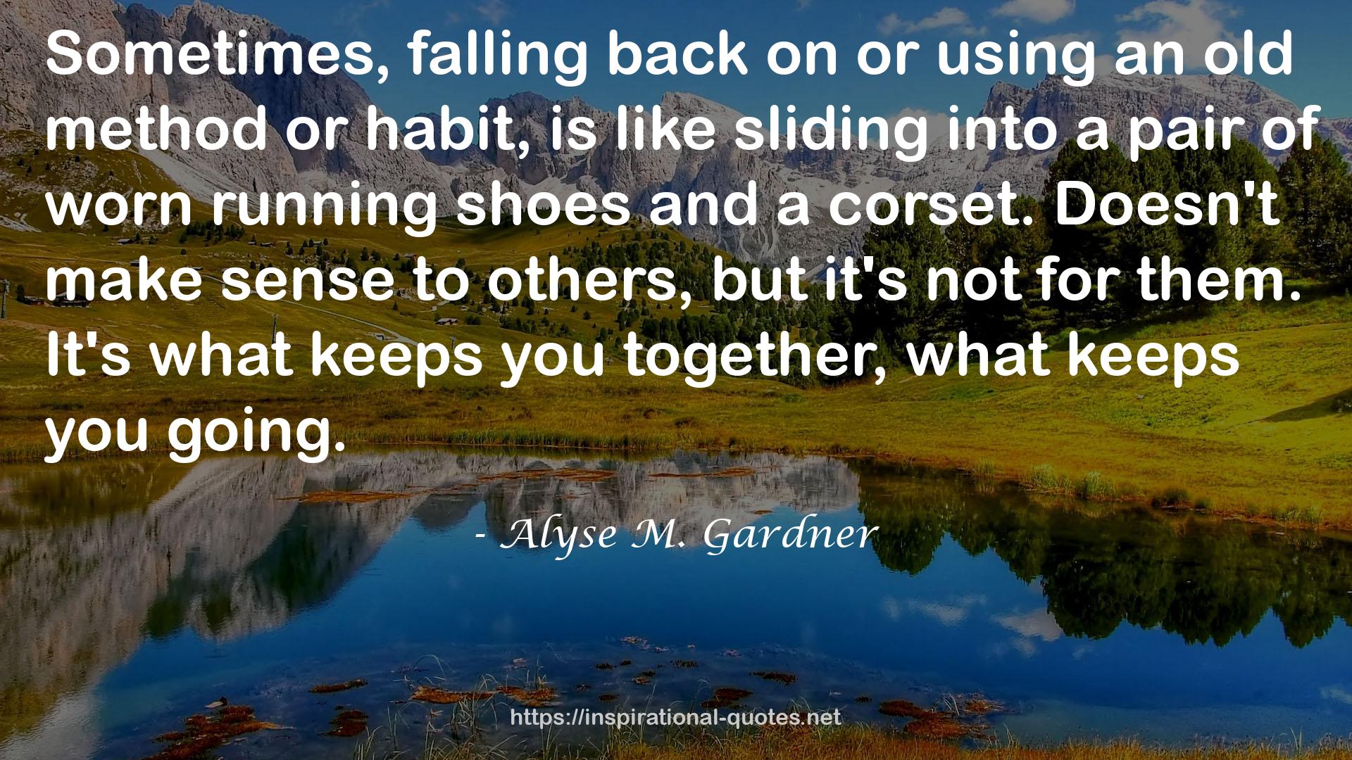 Alyse M. Gardner QUOTES