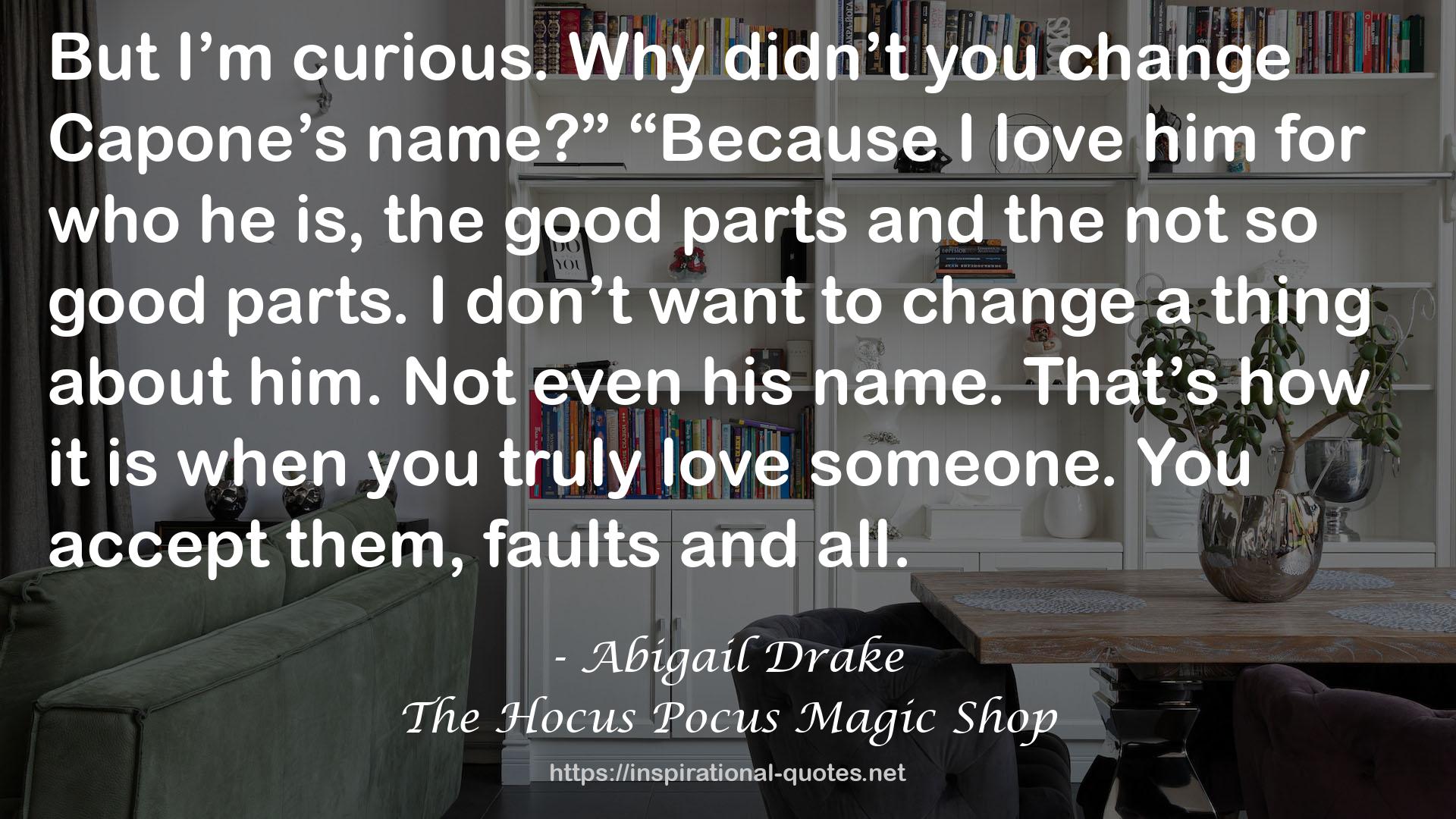 The Hocus Pocus Magic Shop QUOTES