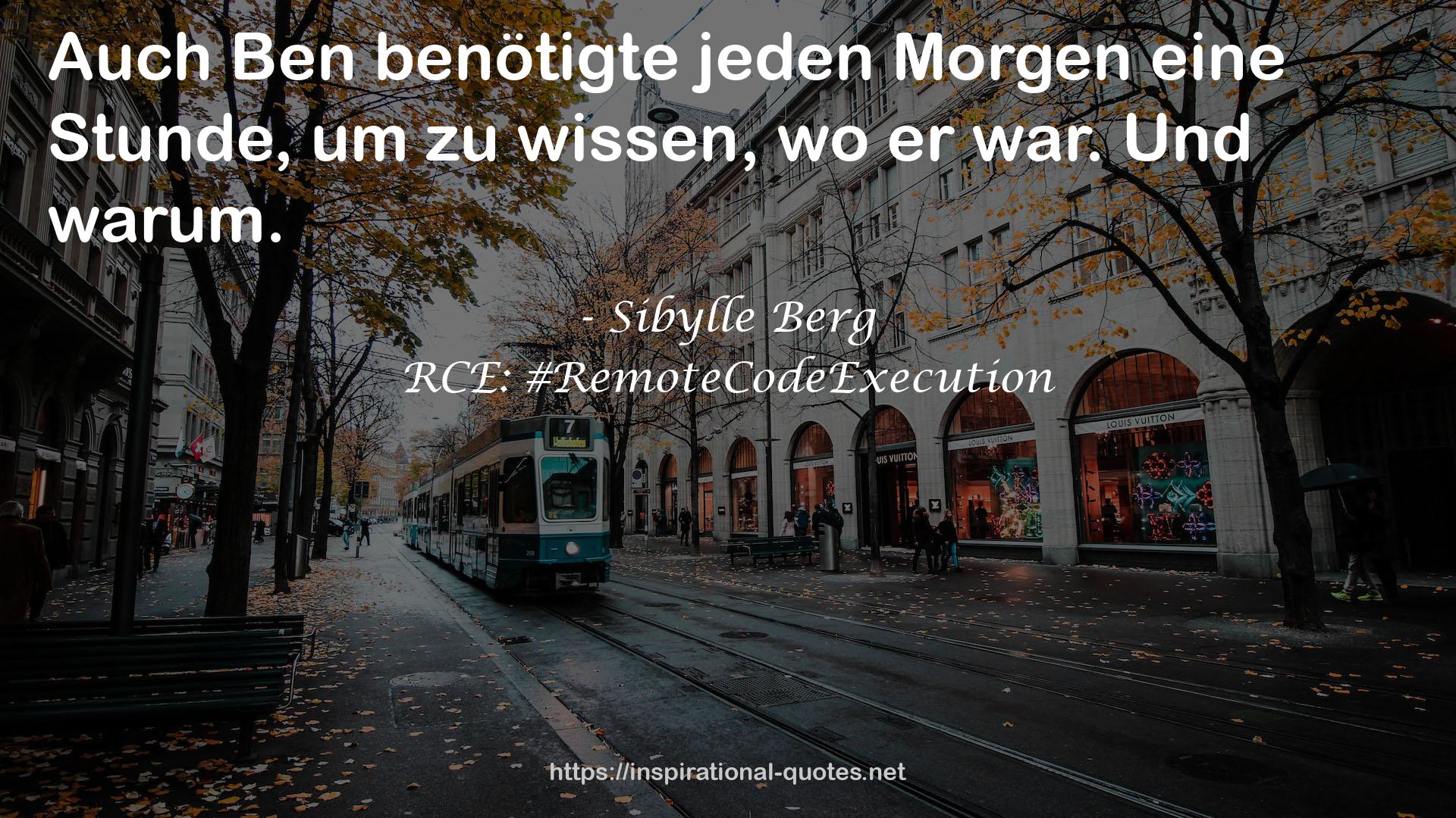 RCE: #RemoteCodeExecution QUOTES