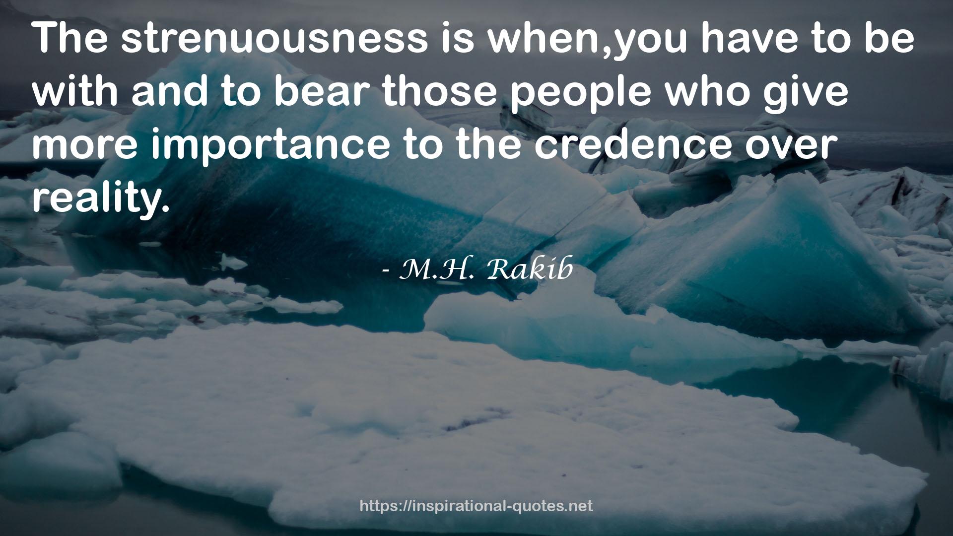 strenuousness  QUOTES