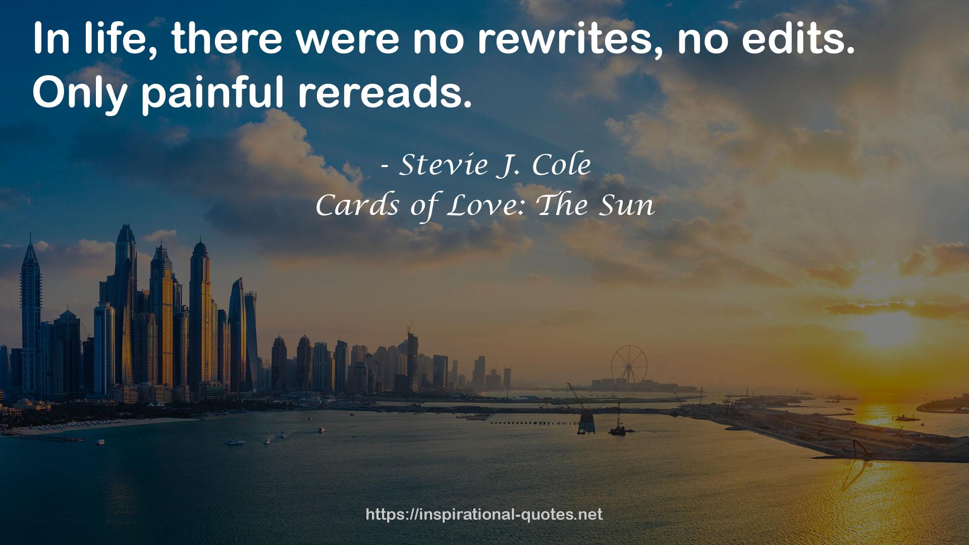 Cards of Love: The Sun QUOTES