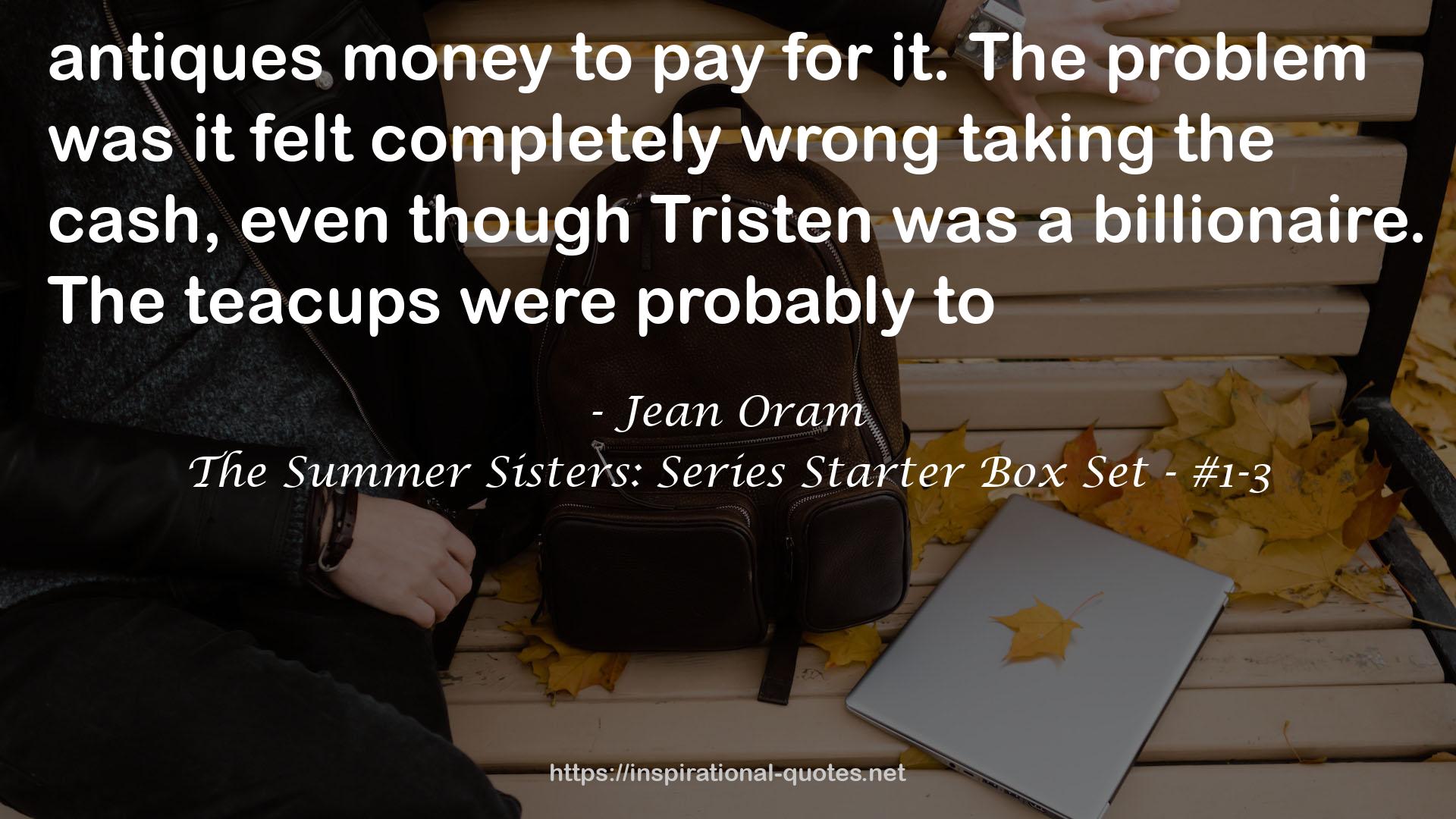 The Summer Sisters: Series Starter Box Set - #1-3 QUOTES