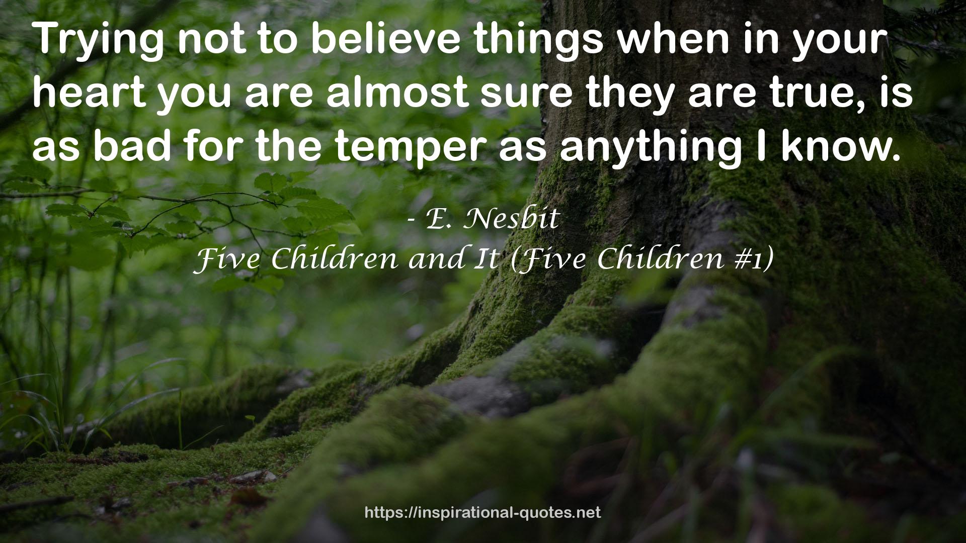 Five Children and It (Five Children #1) QUOTES