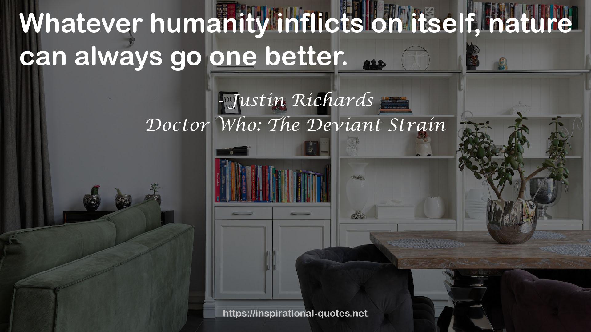 Doctor Who: The Deviant Strain QUOTES