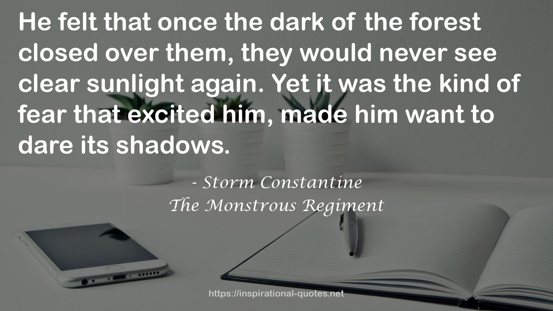 The Monstrous Regiment QUOTES