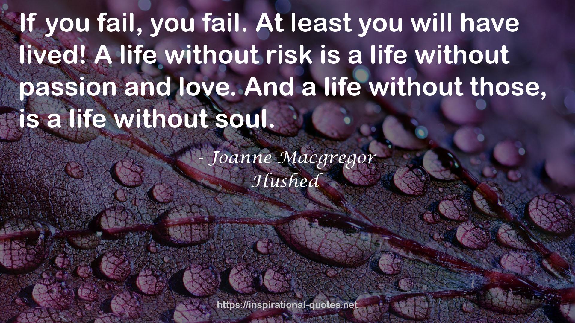 Joanne Macgregor QUOTES