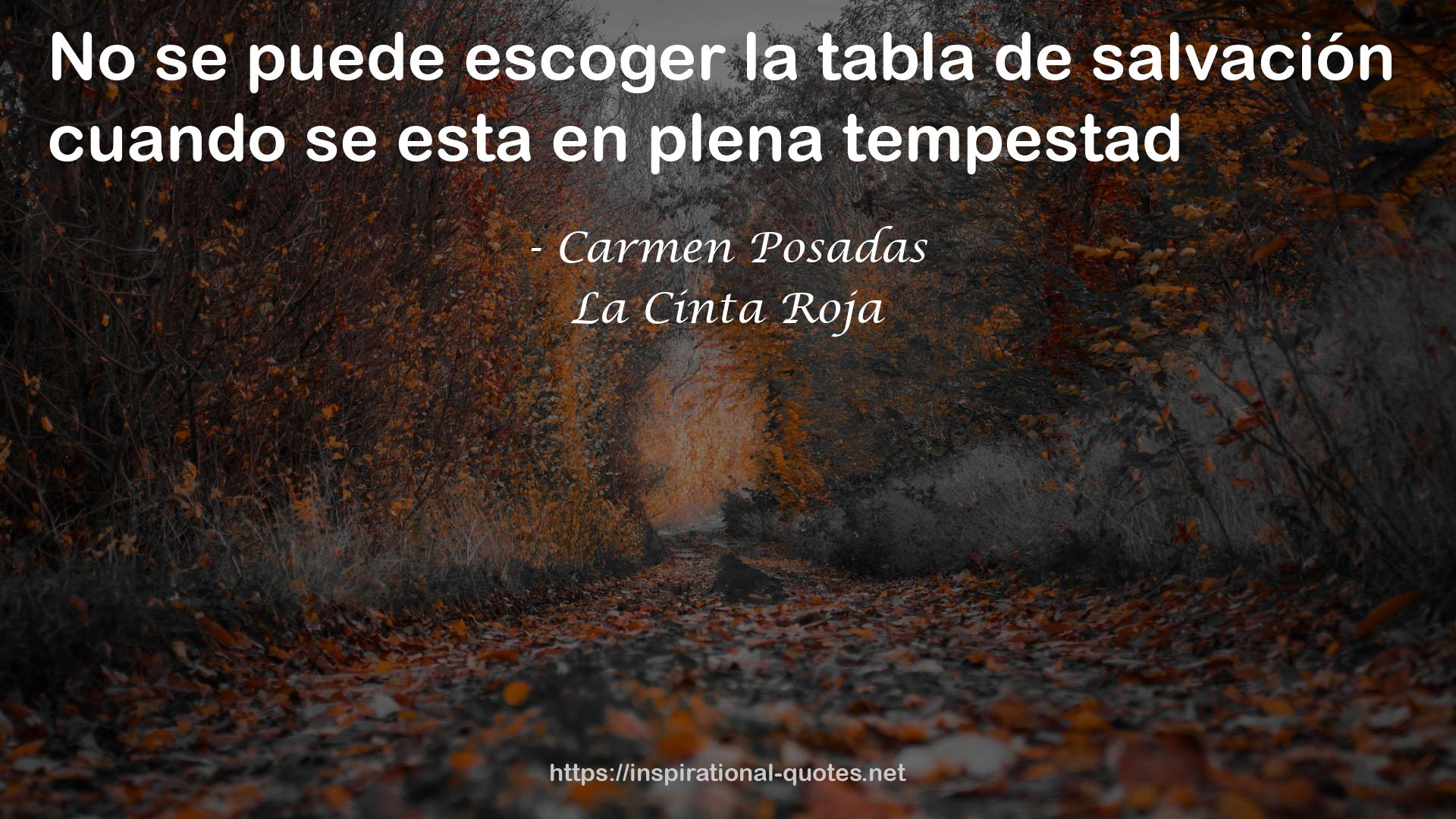 La Cinta Roja QUOTES