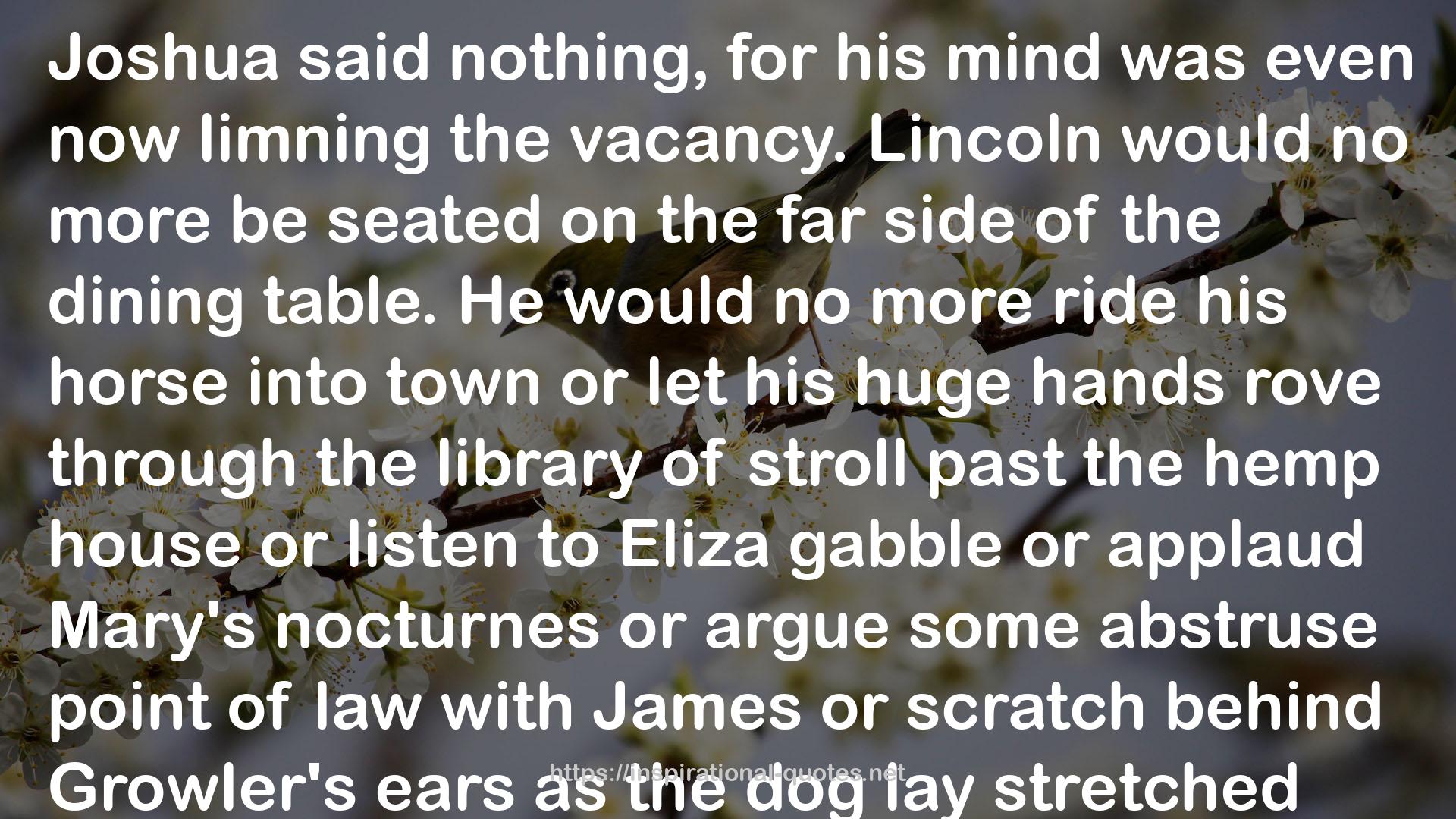 Courting Mr. Lincoln QUOTES