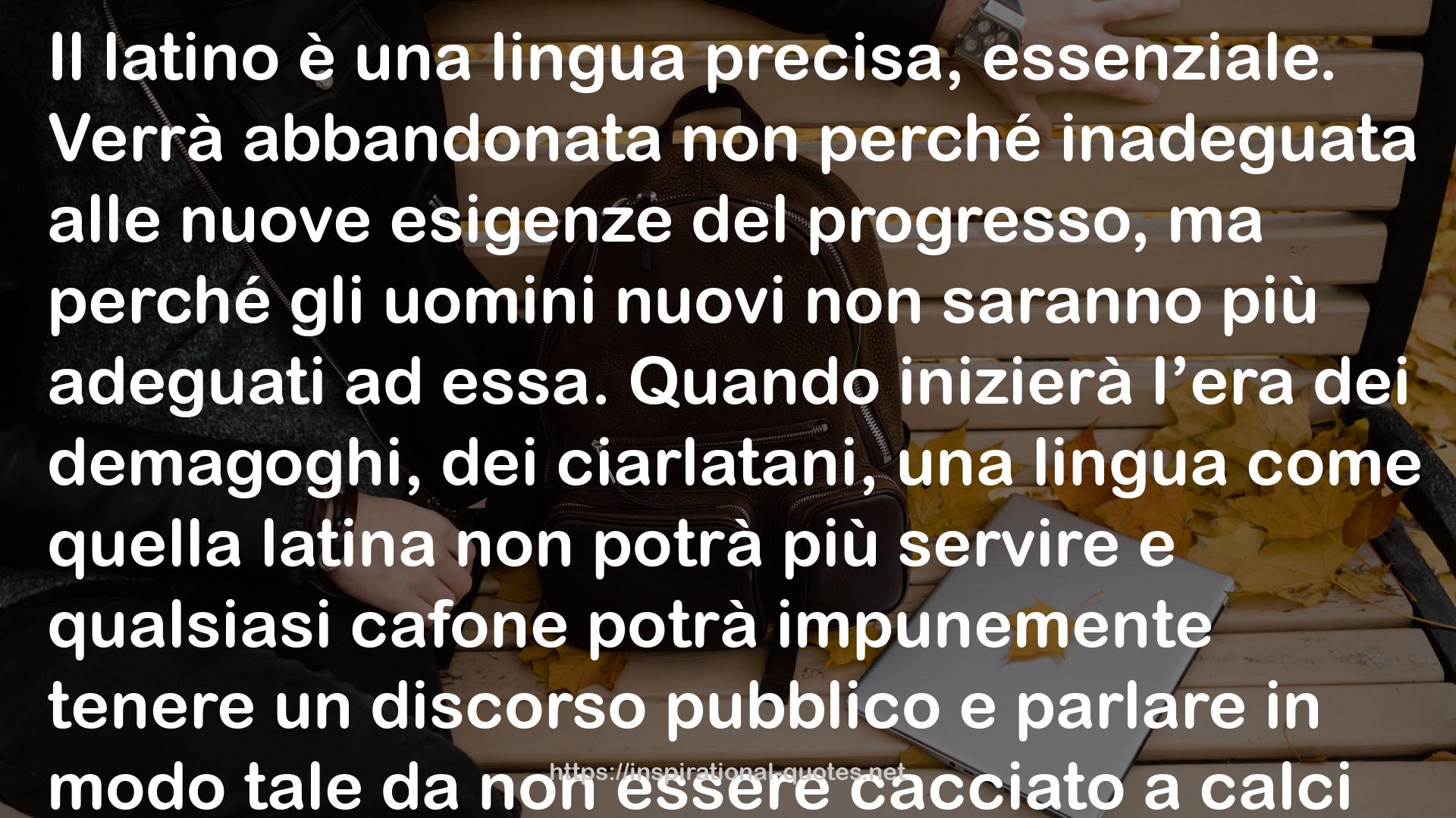 Chi sogna nuovi gerani? QUOTES