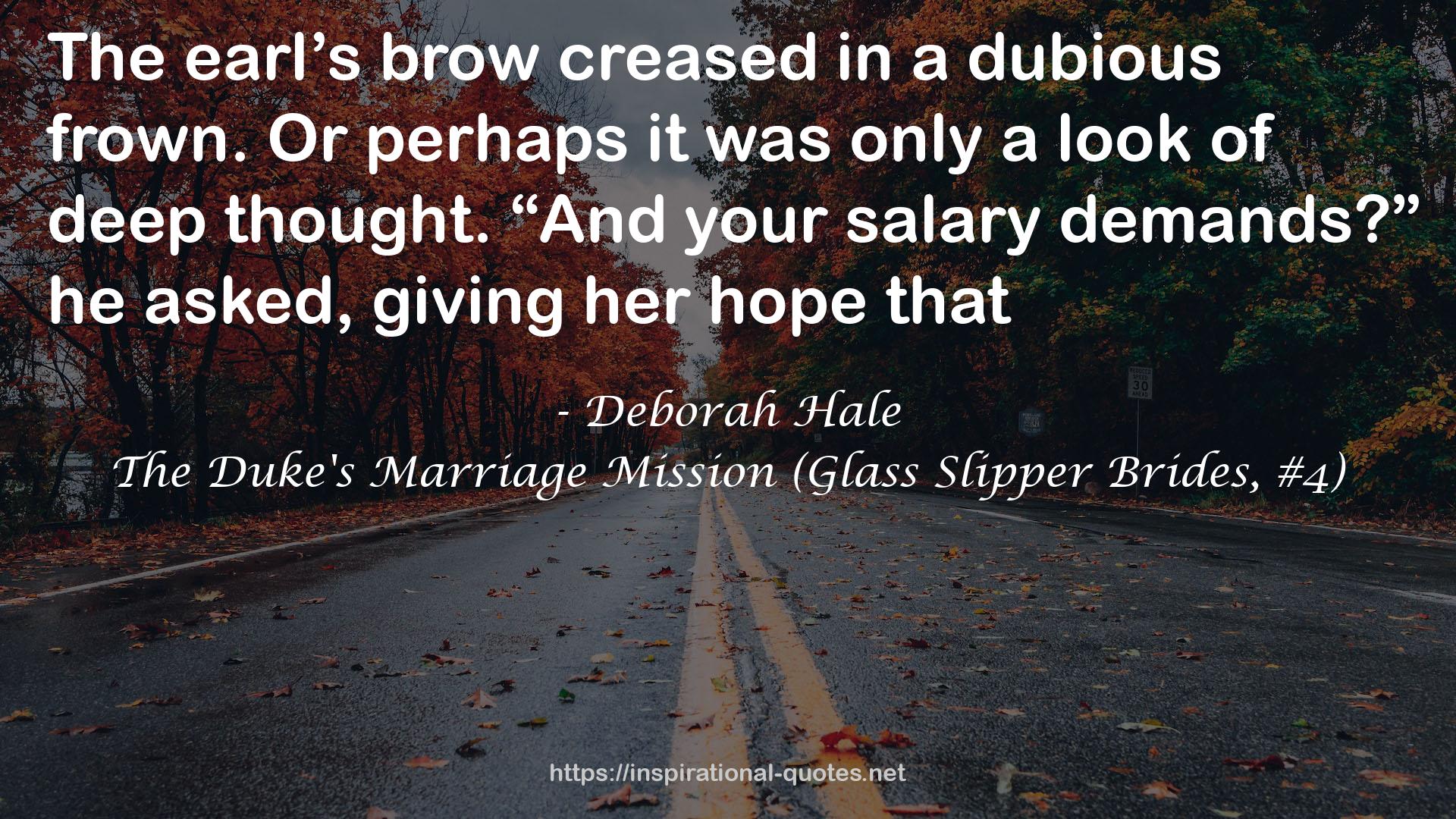 The Duke's Marriage Mission (Glass Slipper Brides, #4) QUOTES