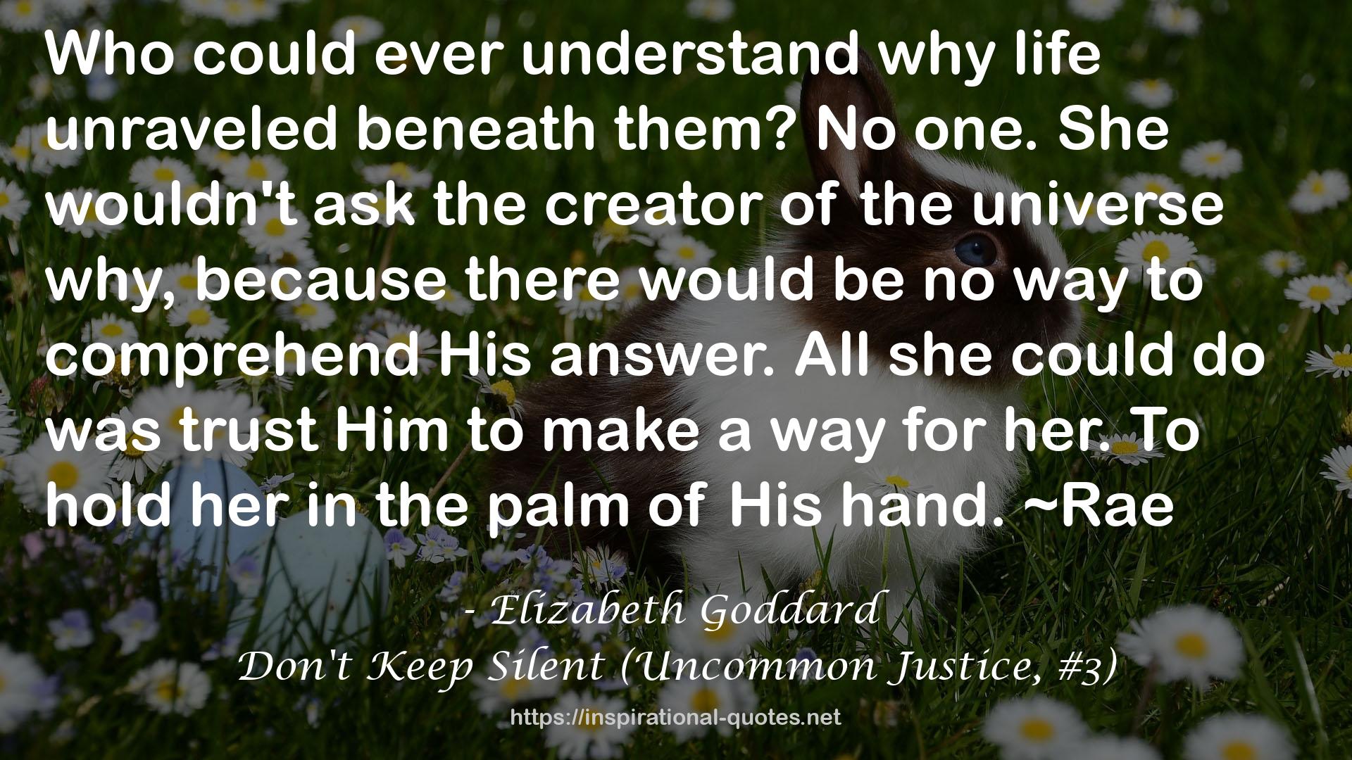 Elizabeth Goddard QUOTES