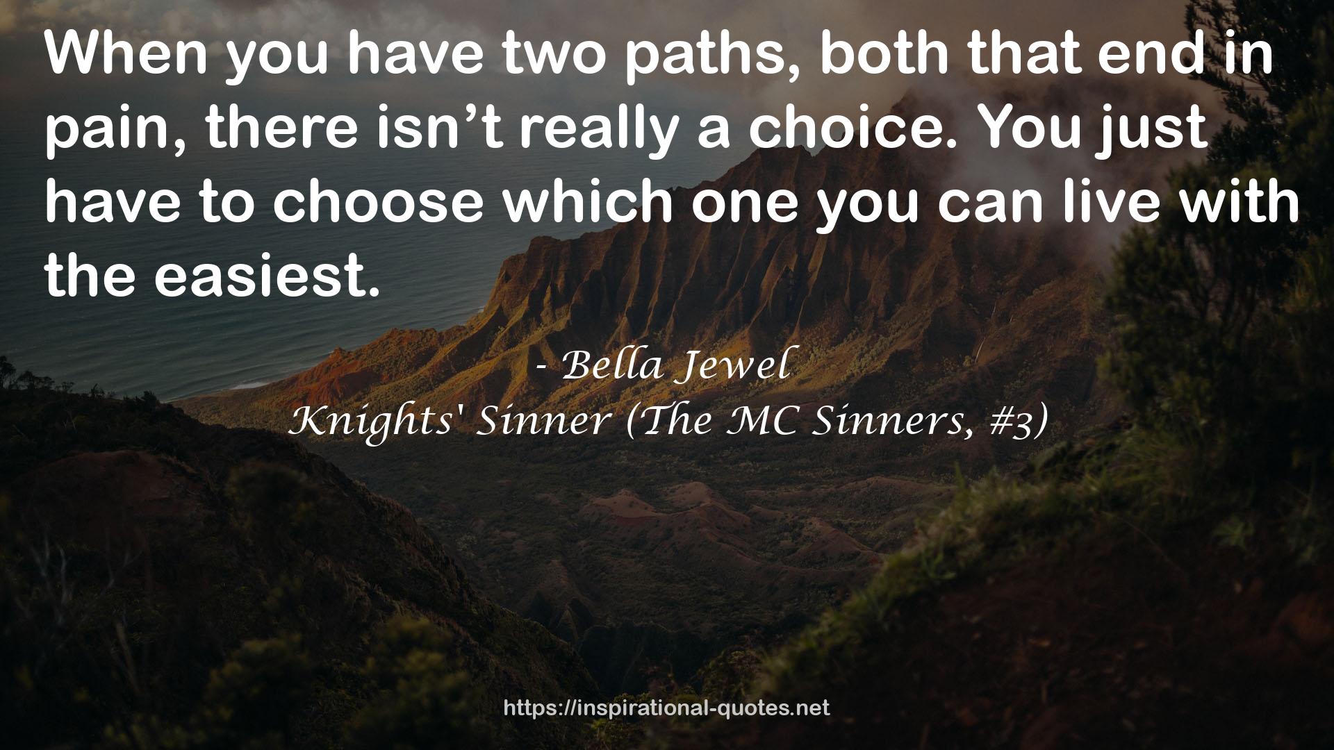 Knights' Sinner (The MC Sinners, #3) QUOTES