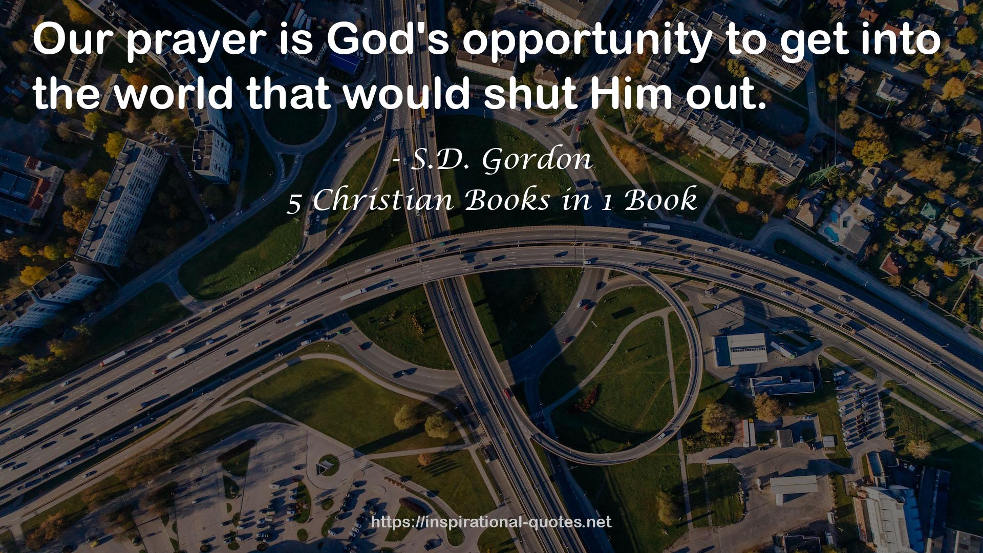 5 Christian Books in 1 Book QUOTES