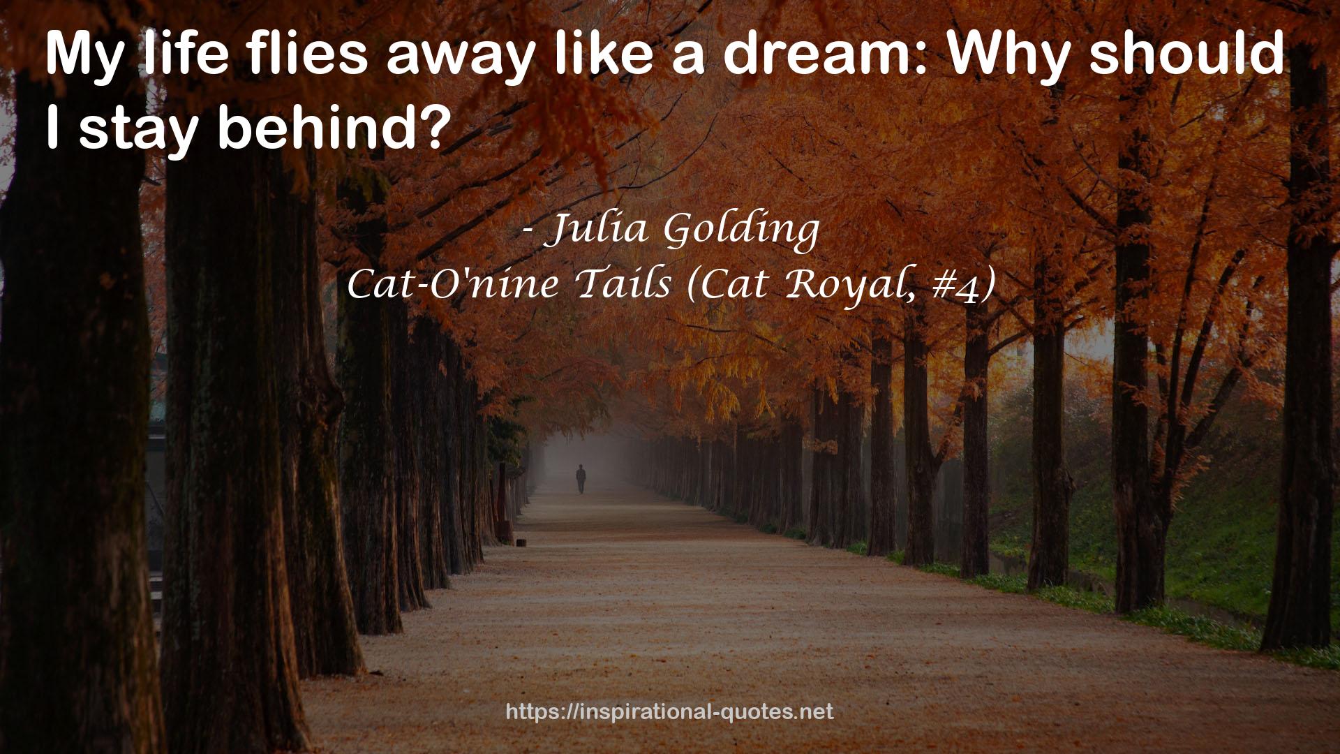 Cat-O'nine Tails (Cat Royal, #4) QUOTES