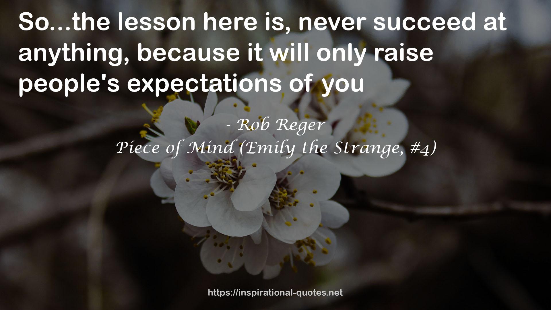 Piece of Mind (Emily the Strange, #4) QUOTES