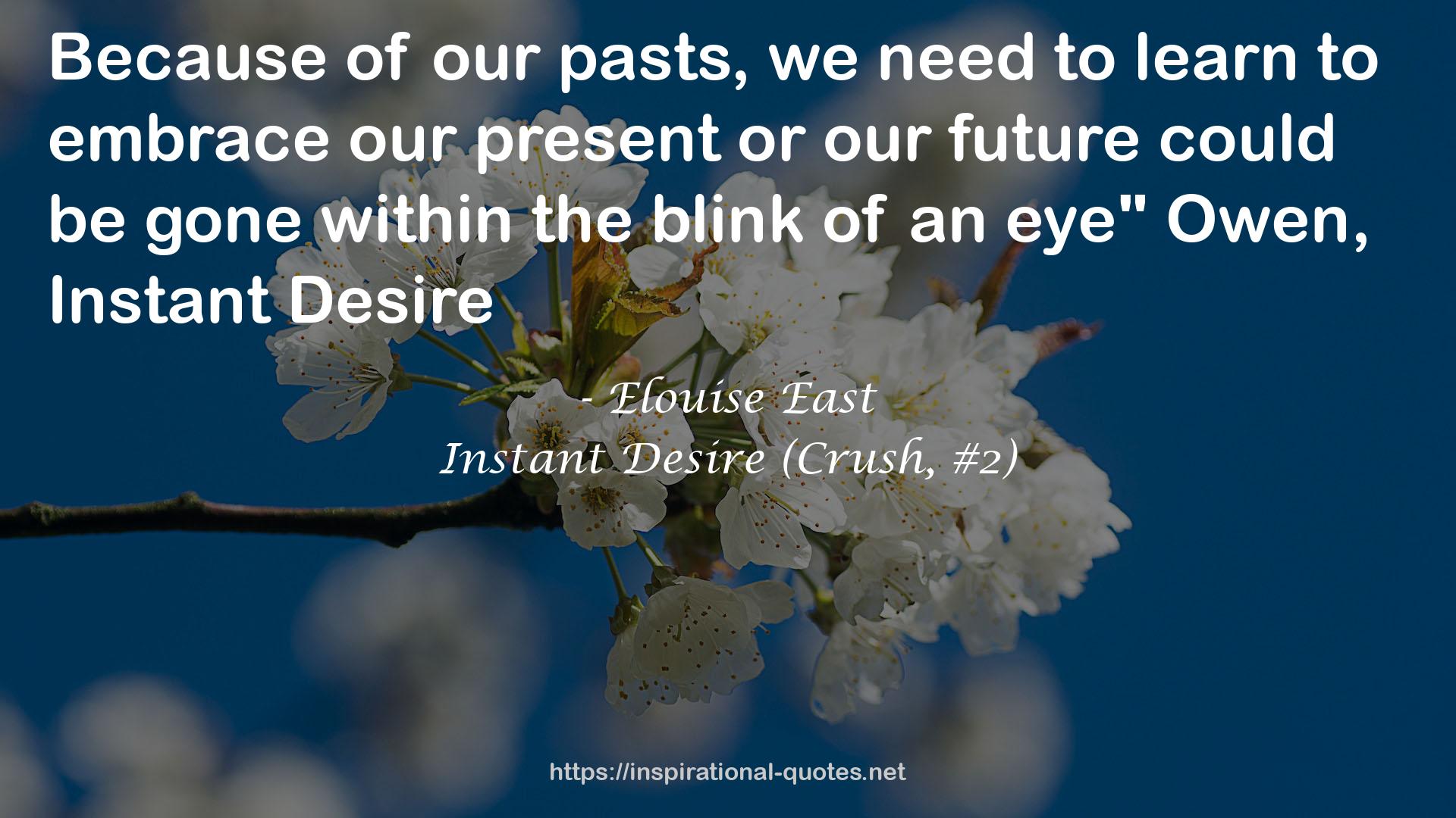 Instant Desire (Crush, #2) QUOTES