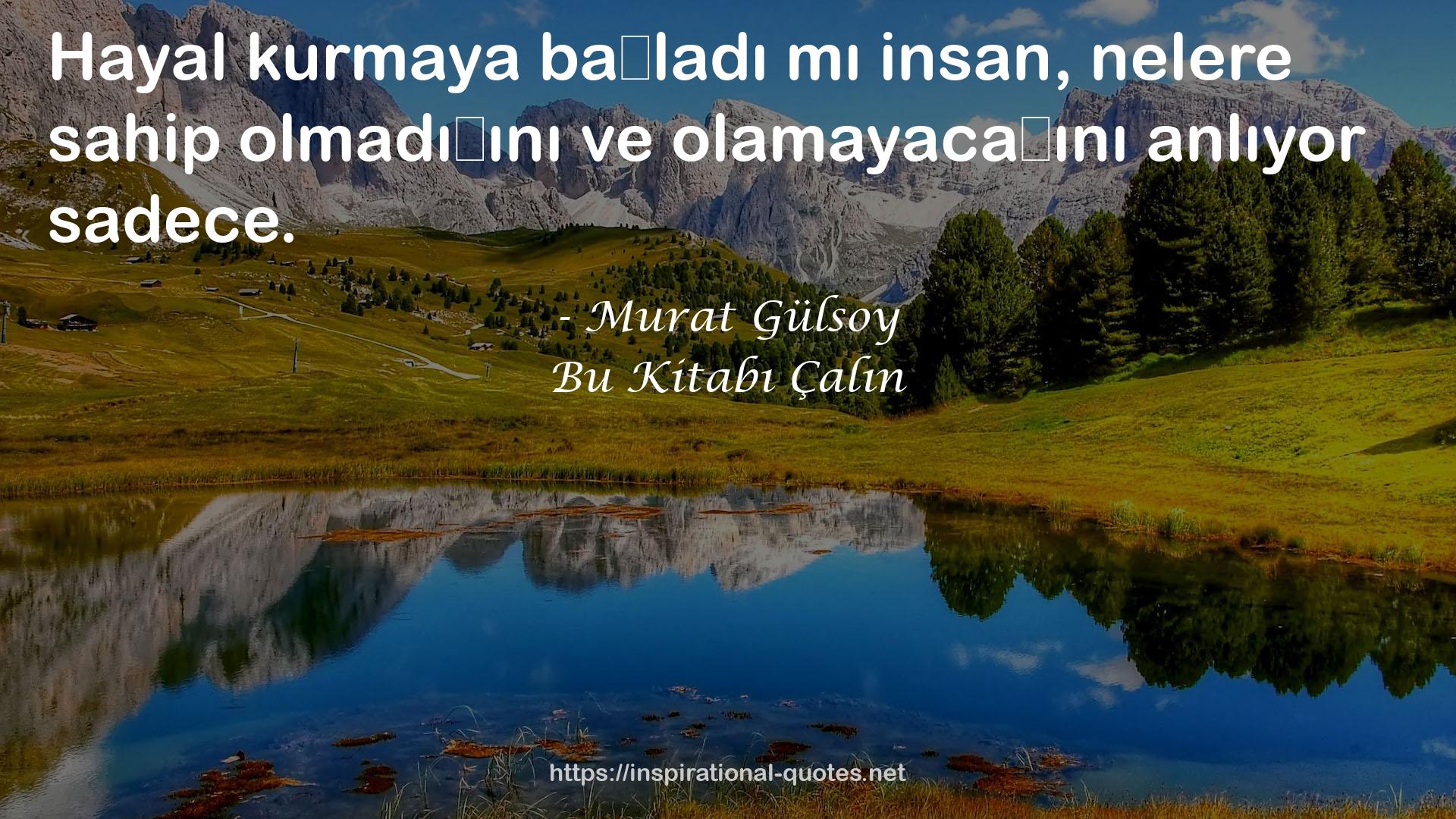 Bu Kitabı Çalın QUOTES