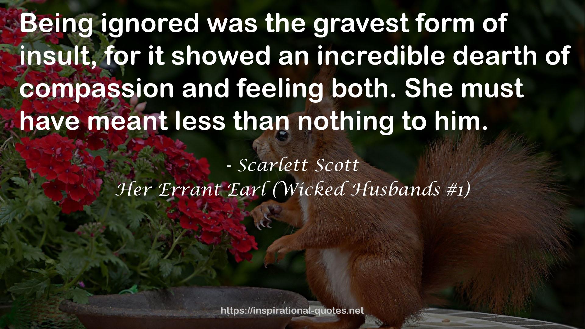 Her Errant Earl (Wicked Husbands #1) QUOTES