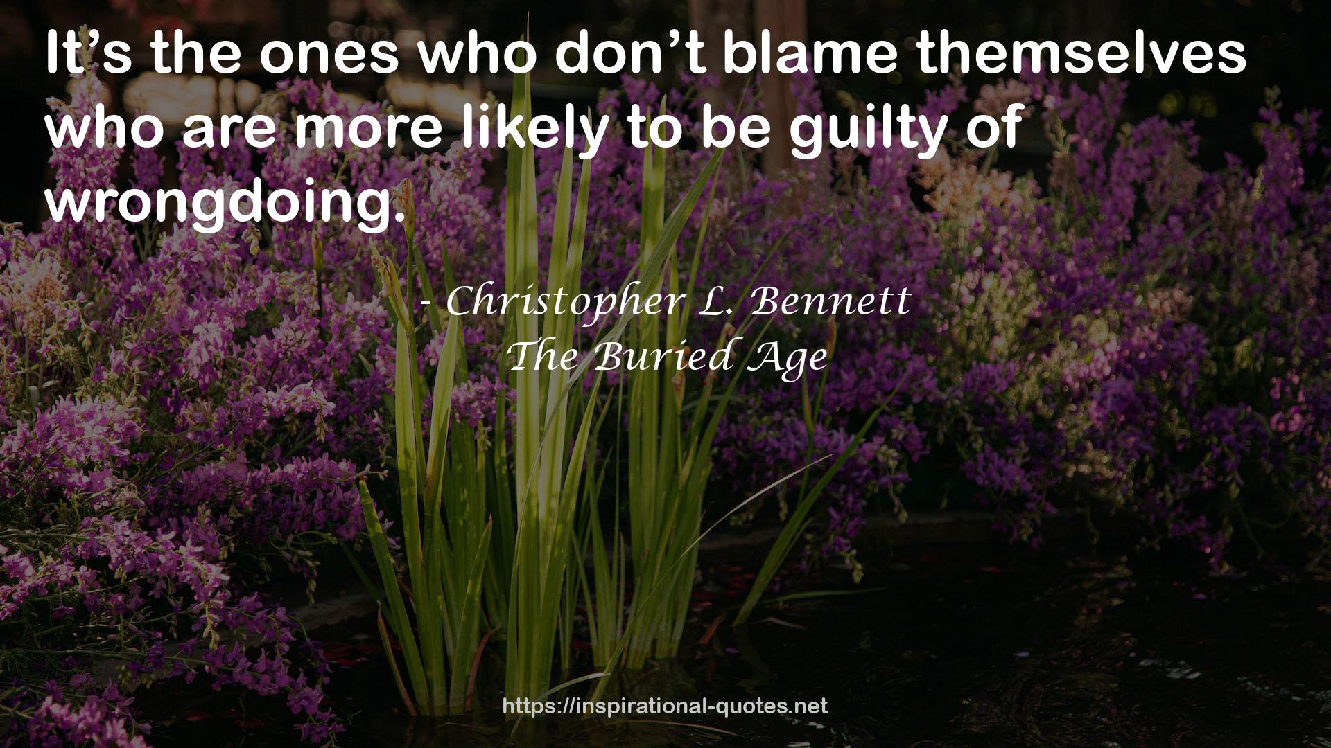 The Buried Age QUOTES