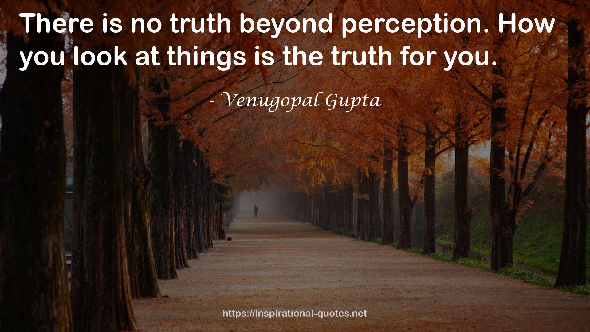 Venugopal Gupta QUOTES