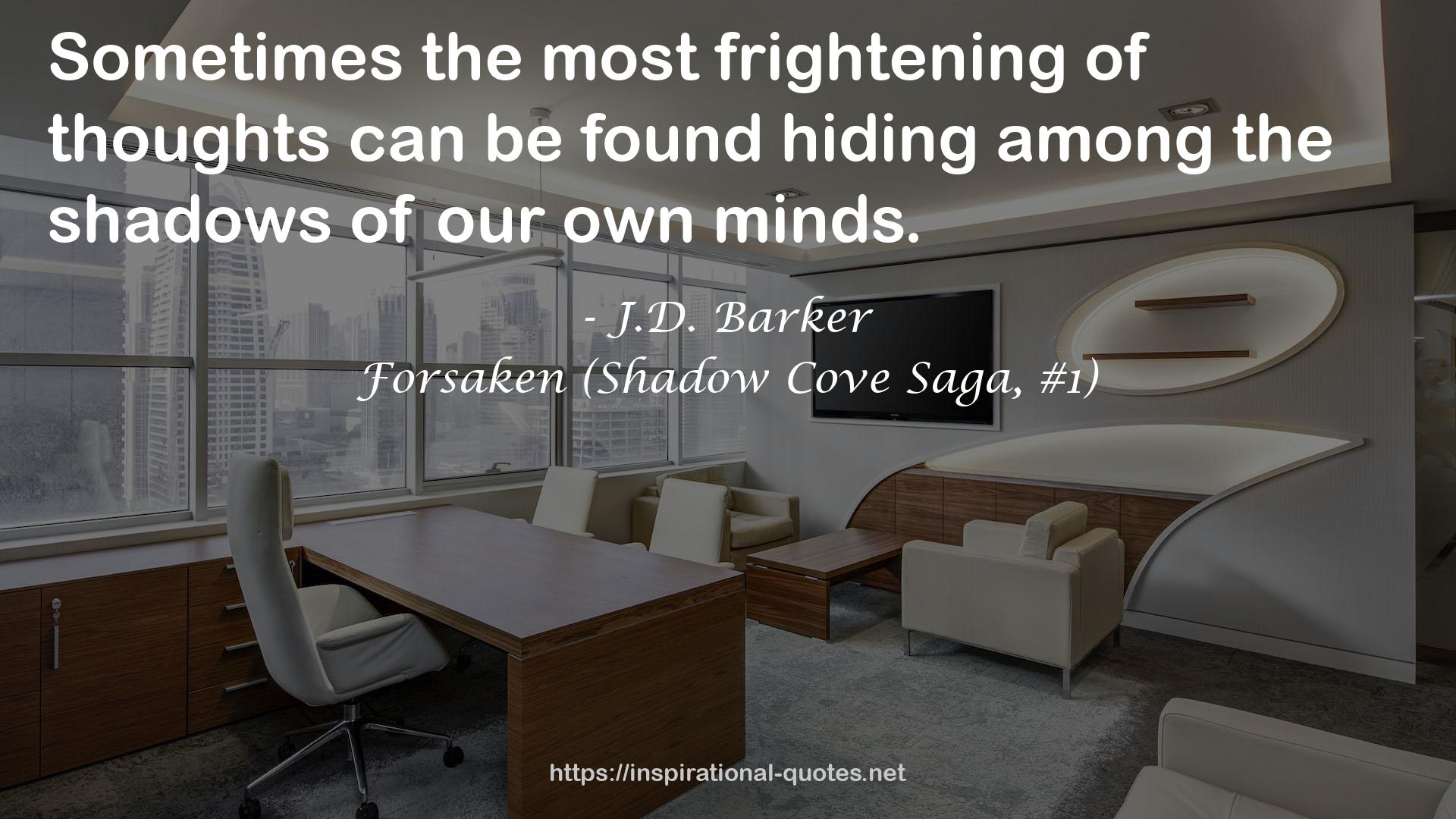 Forsaken (Shadow Cove Saga, #1) QUOTES