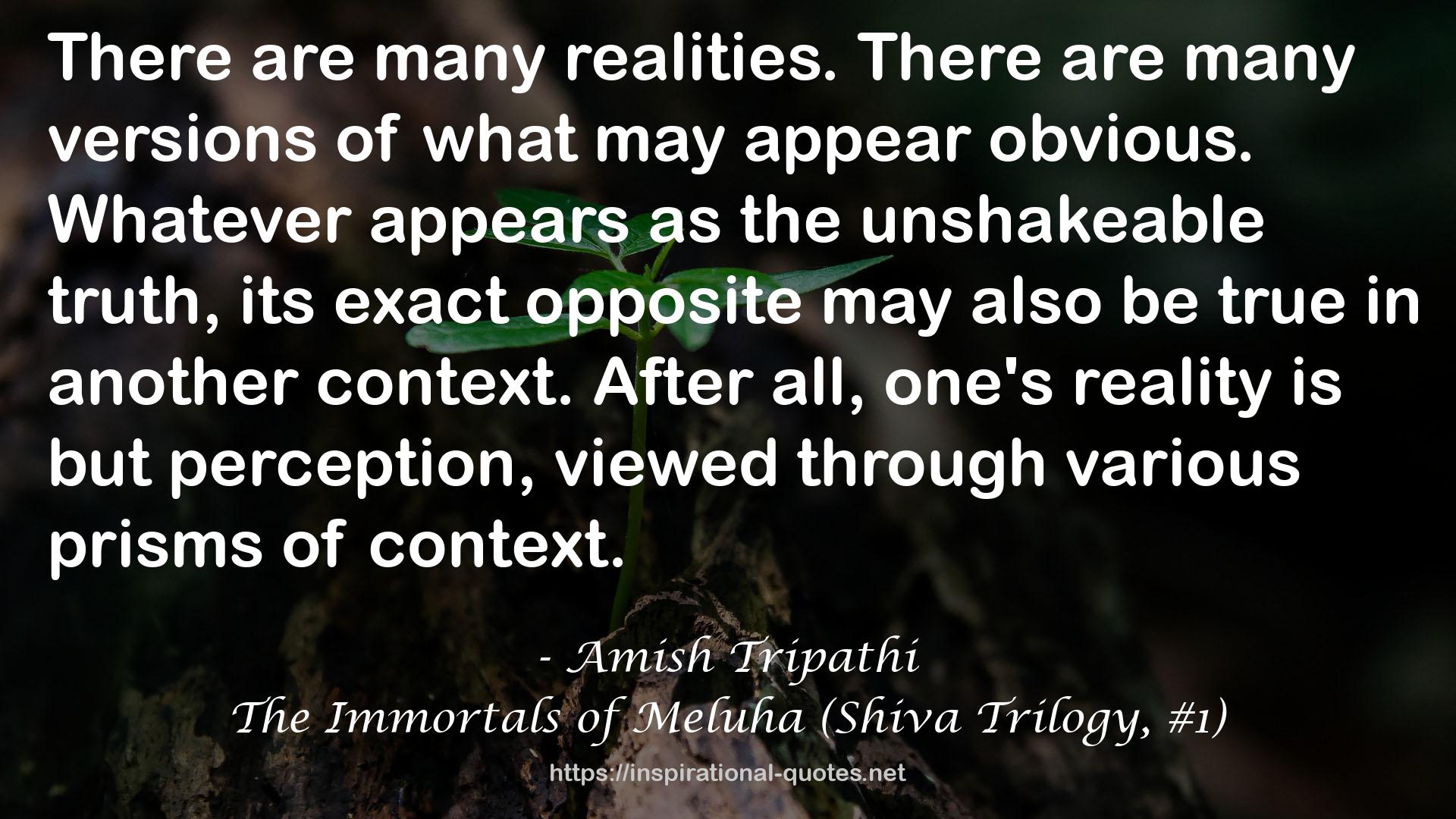 The Immortals of Meluha (Shiva Trilogy, #1) QUOTES