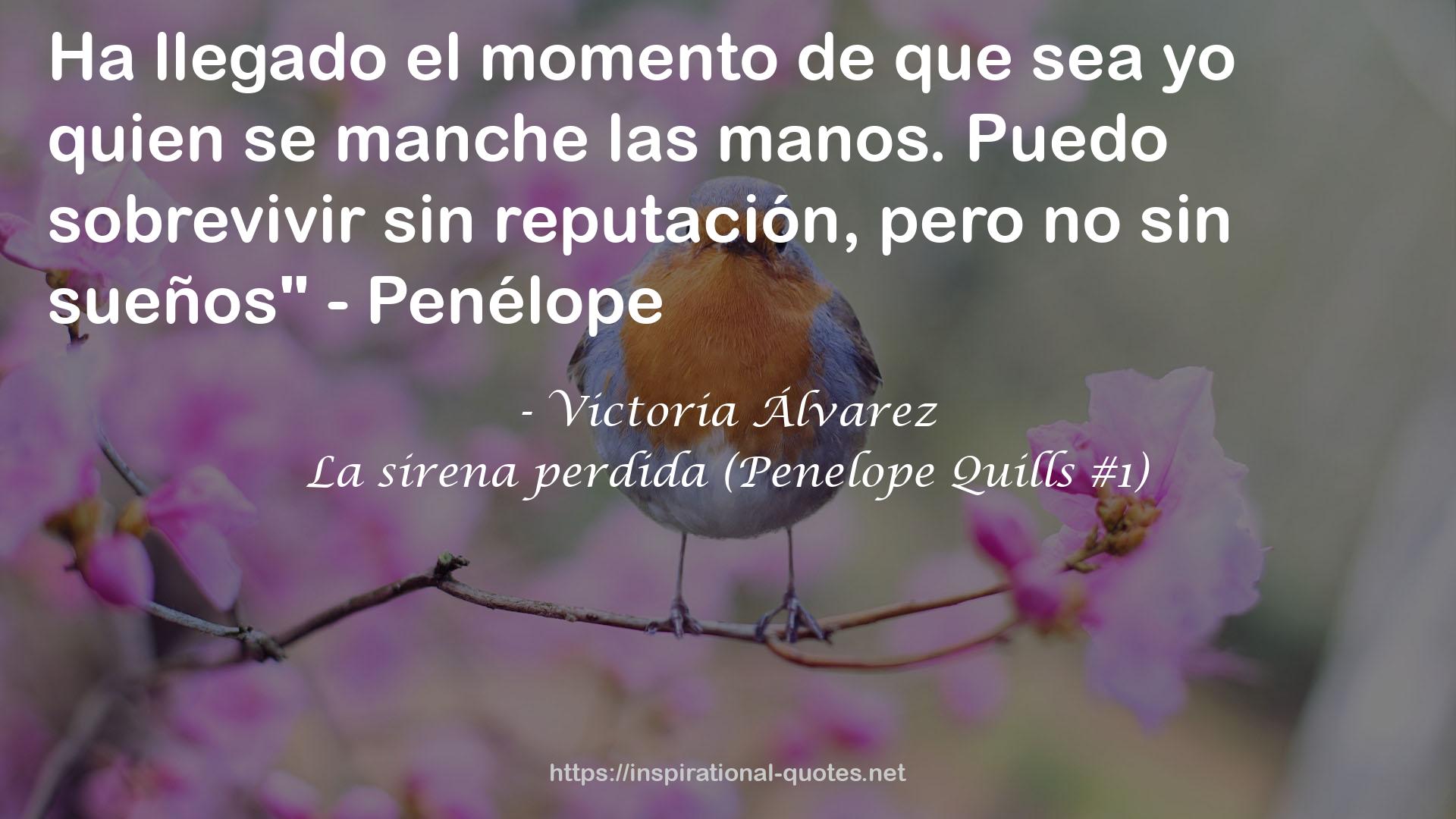 La sirena perdida (Penelope Quills #1) QUOTES