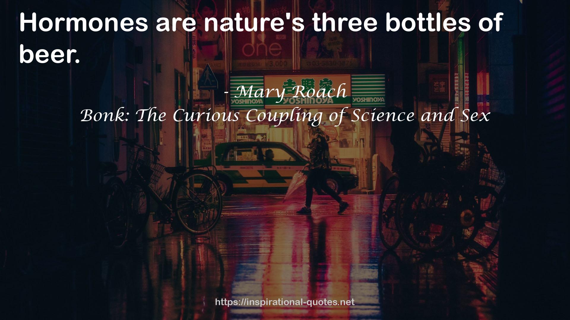nature's three bottles  QUOTES