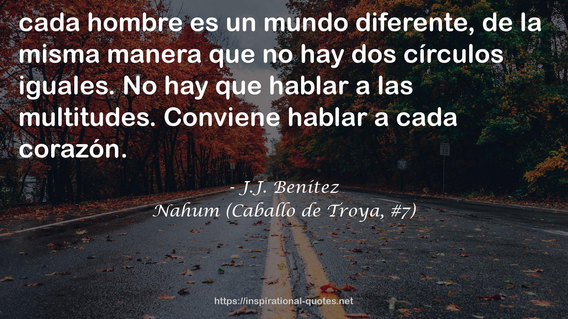 Nahum (Caballo de Troya, #7) QUOTES