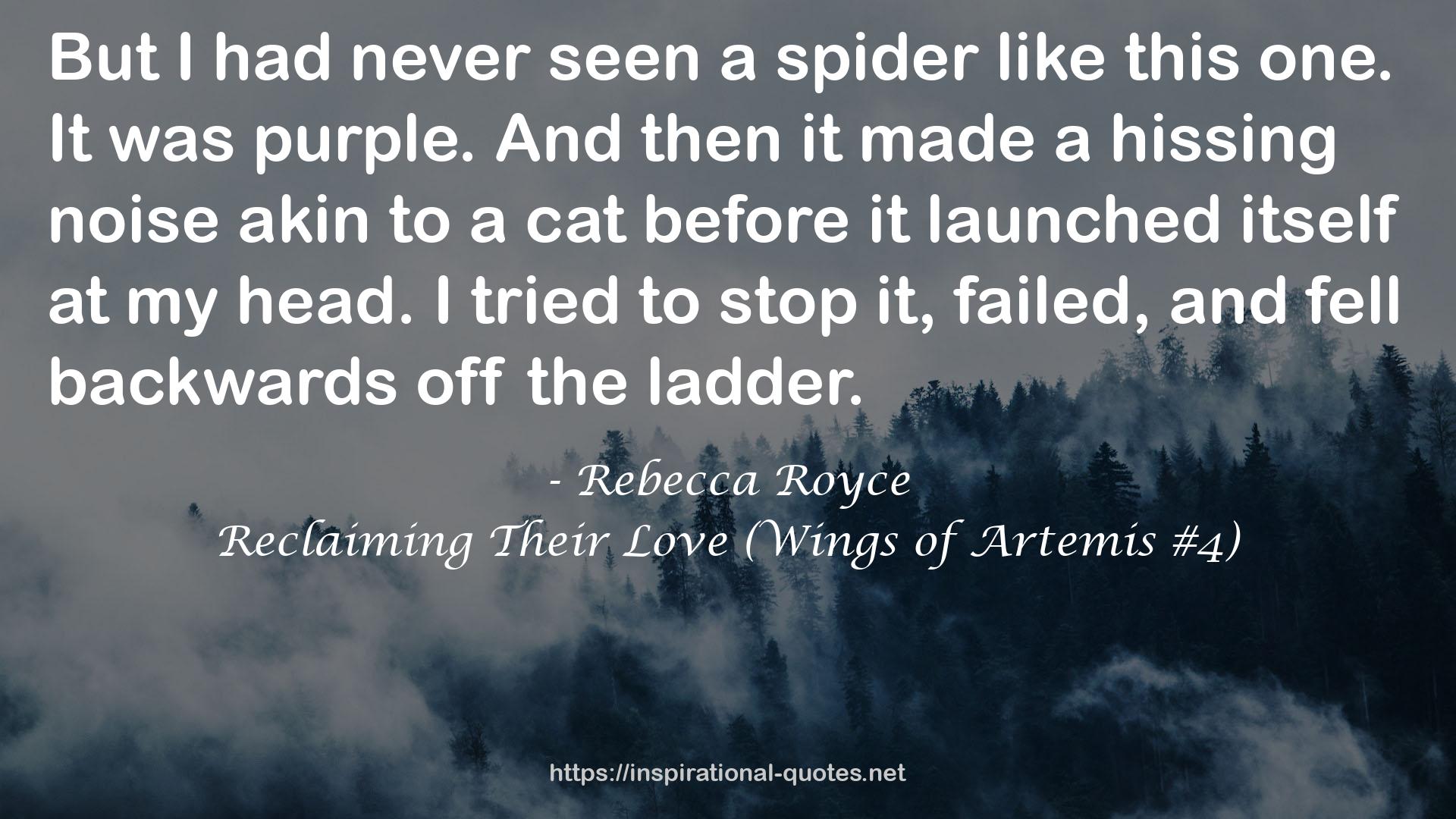 Reclaiming Their Love (Wings of Artemis #4) QUOTES