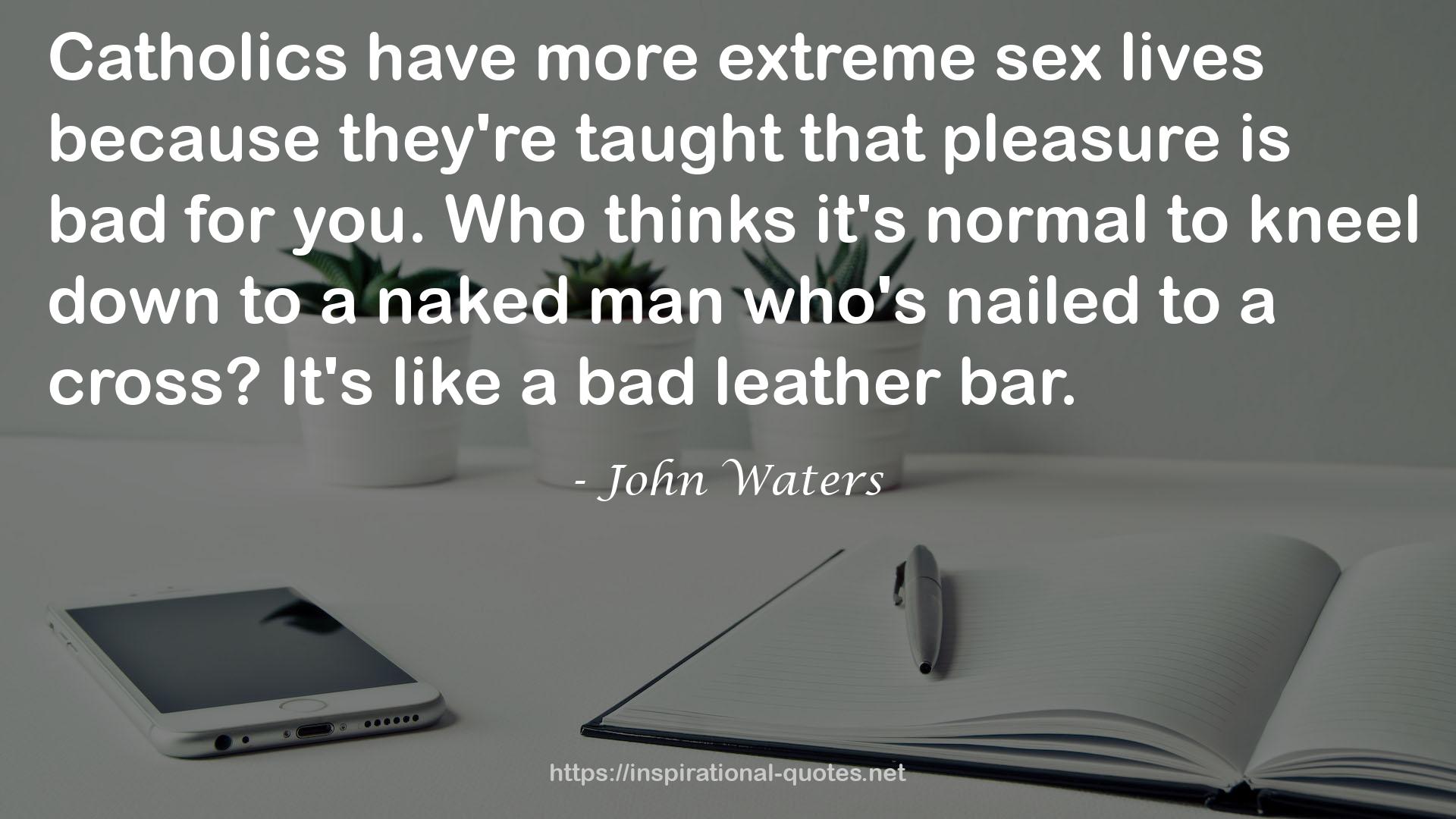 a naked man  QUOTES
