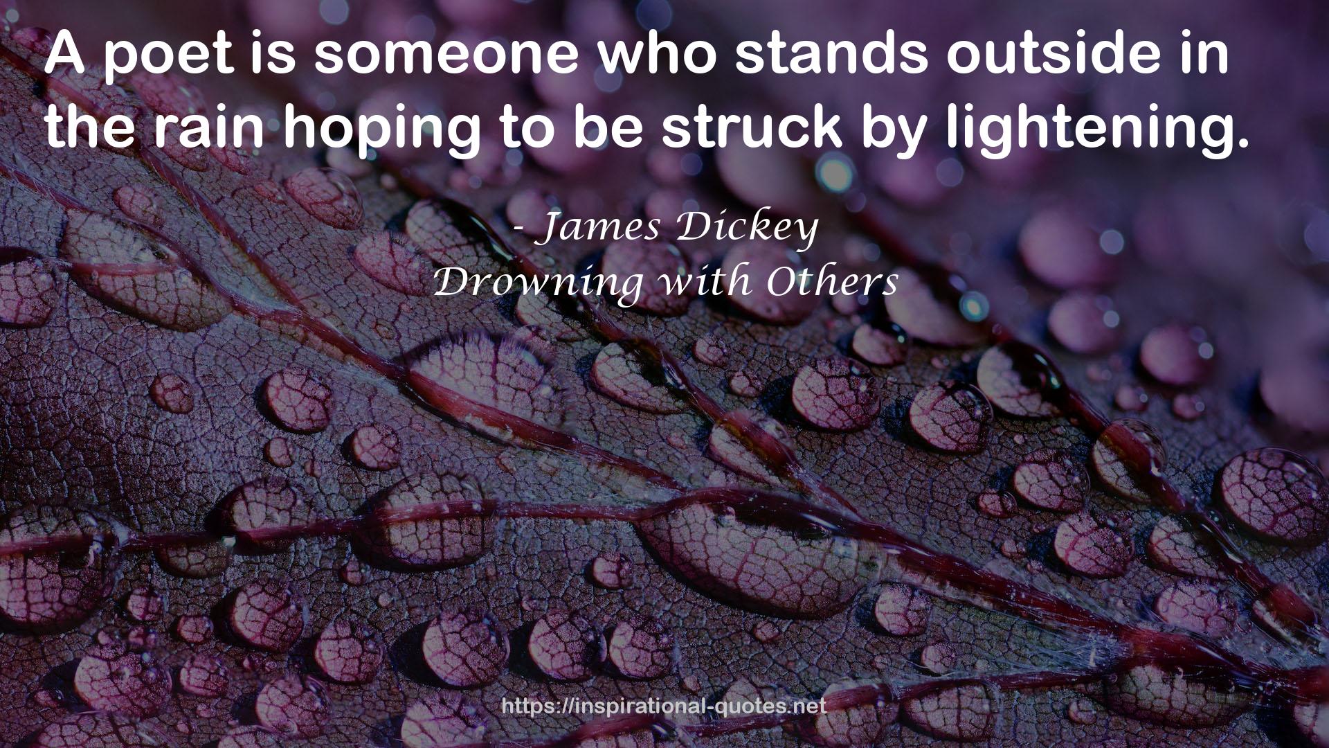 Drowning with Others QUOTES