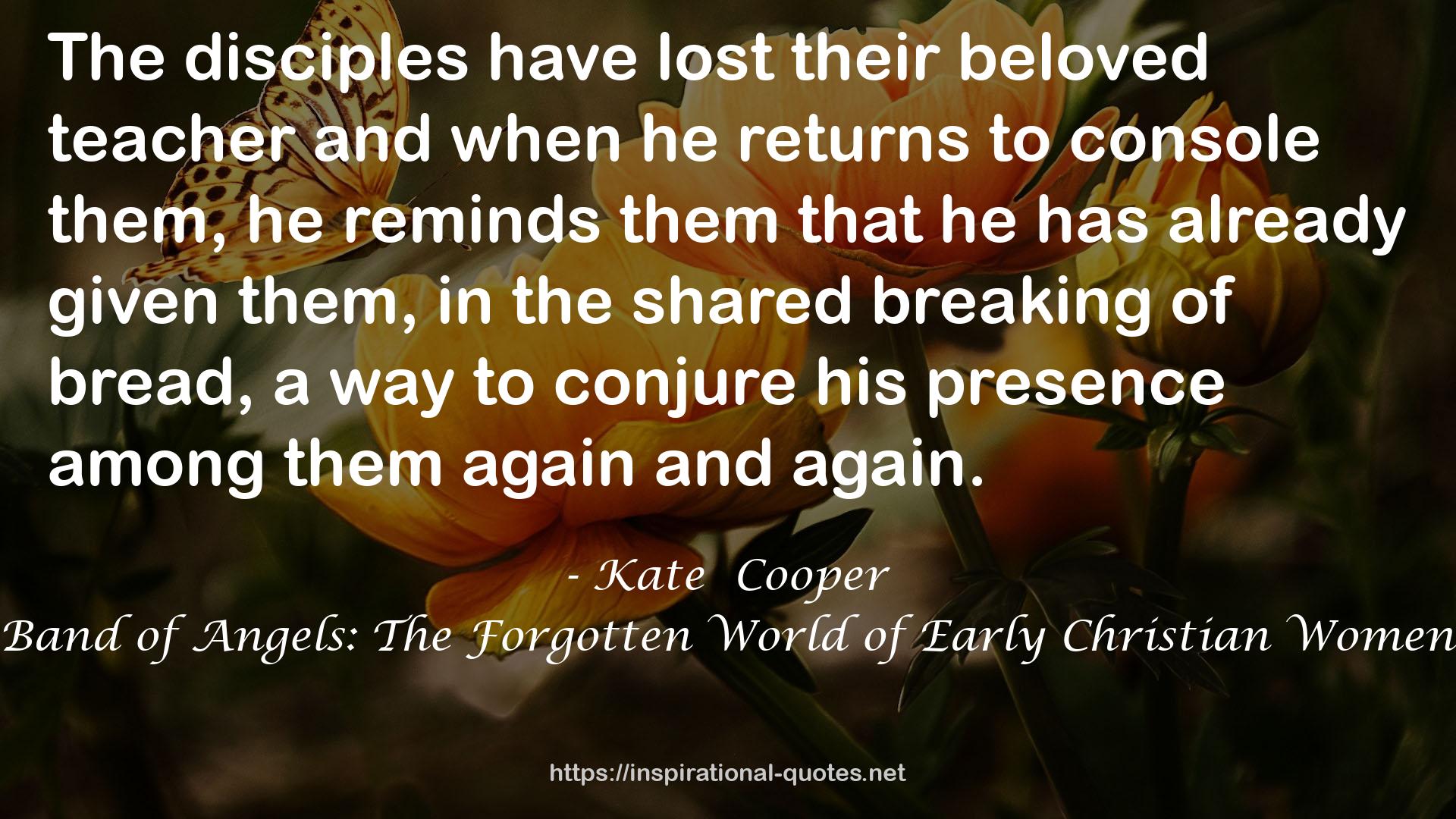 Band of Angels: The Forgotten World of Early Christian Women QUOTES