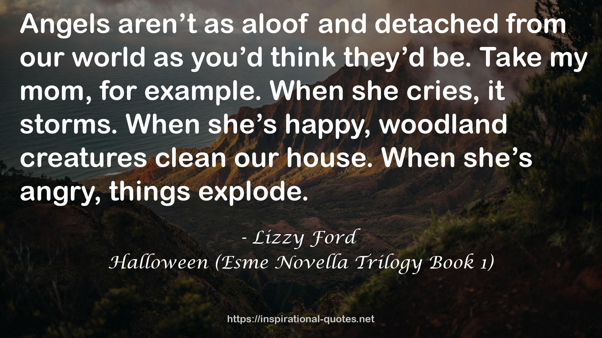 Halloween (Esme Novella Trilogy Book 1) QUOTES