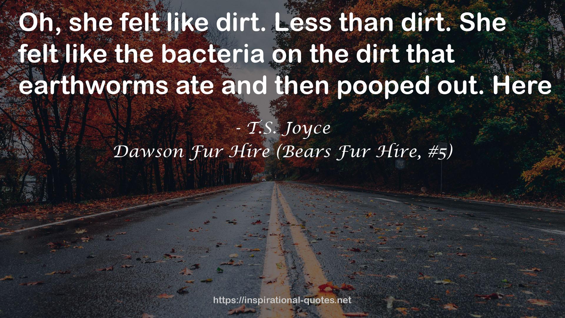 Dawson Fur Hire (Bears Fur Hire, #5) QUOTES