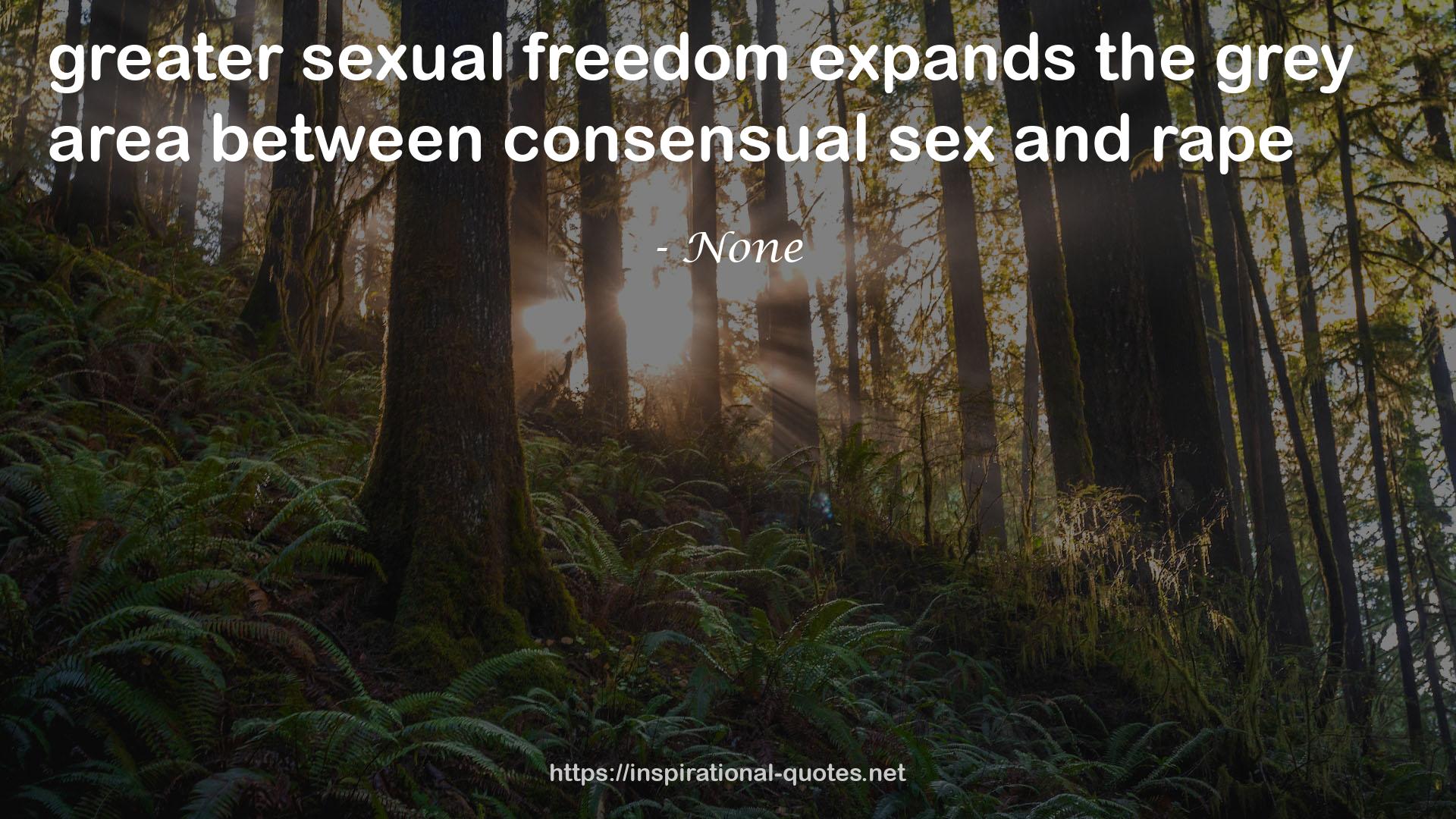 consensual sex  QUOTES