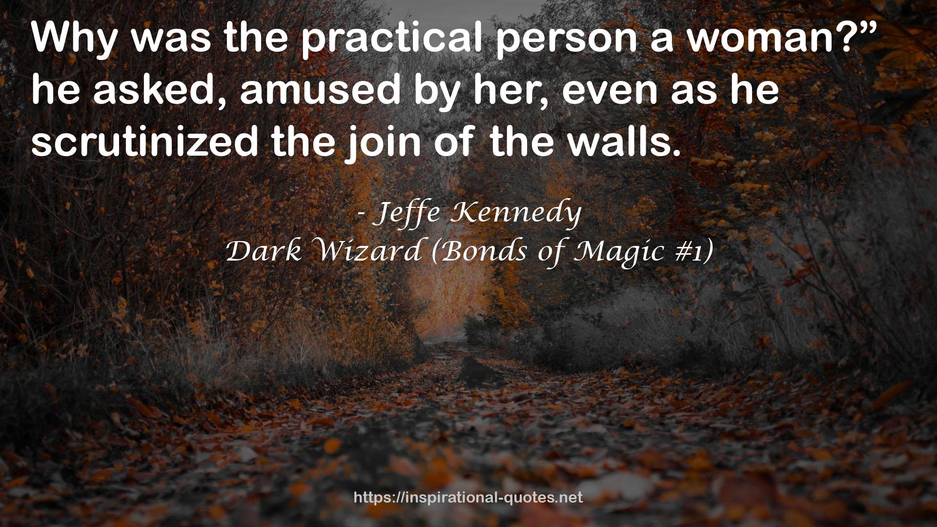 Dark Wizard (Bonds of Magic #1) QUOTES