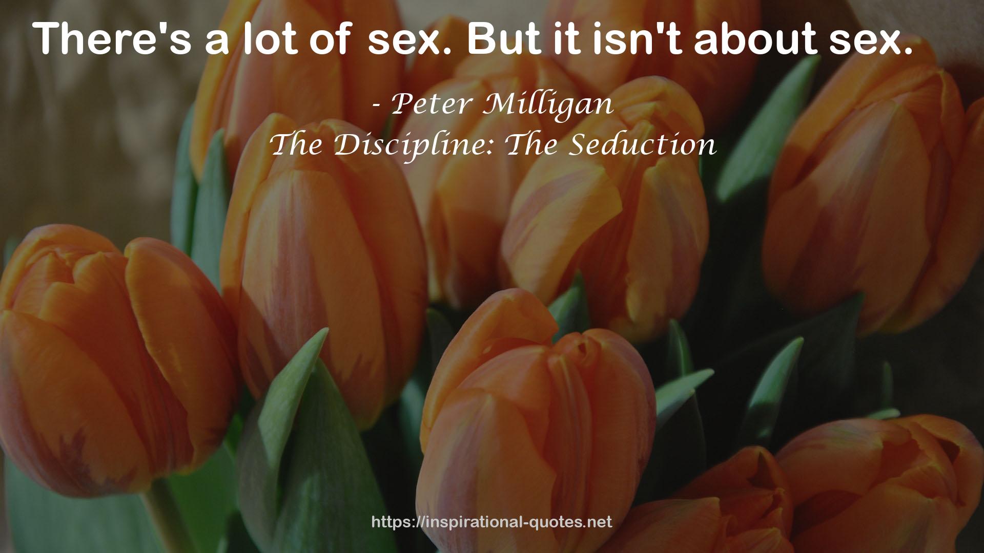 Peter Milligan QUOTES