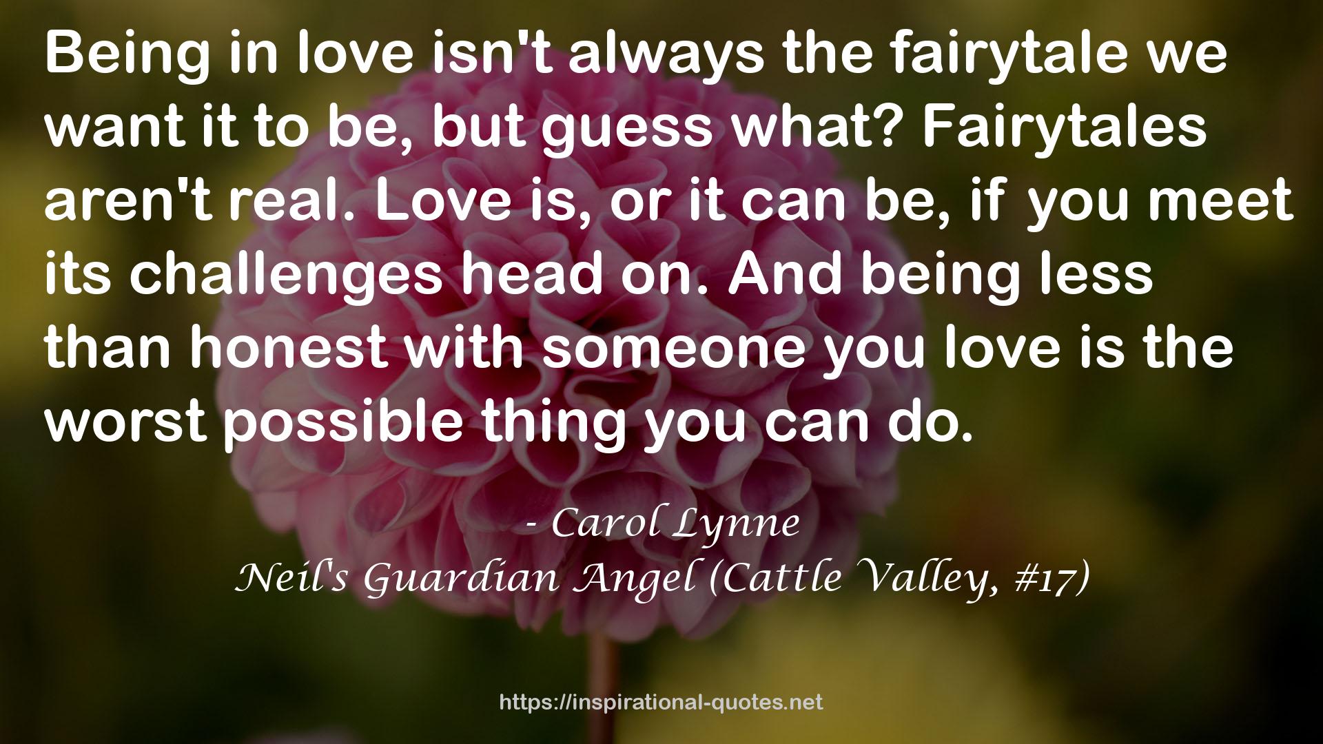 Neil's Guardian Angel (Cattle Valley, #17) QUOTES
