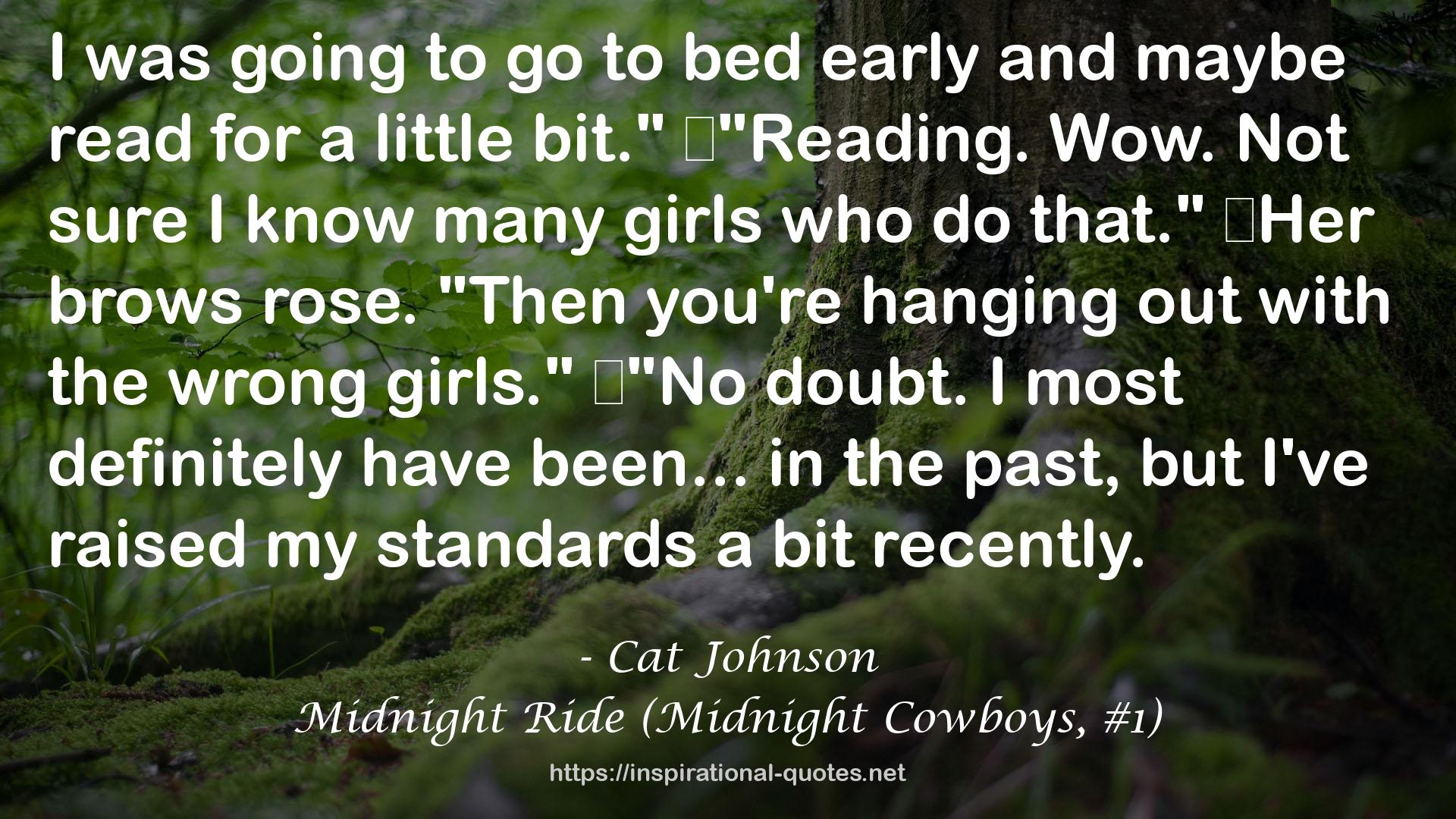 Midnight Ride (Midnight Cowboys, #1) QUOTES