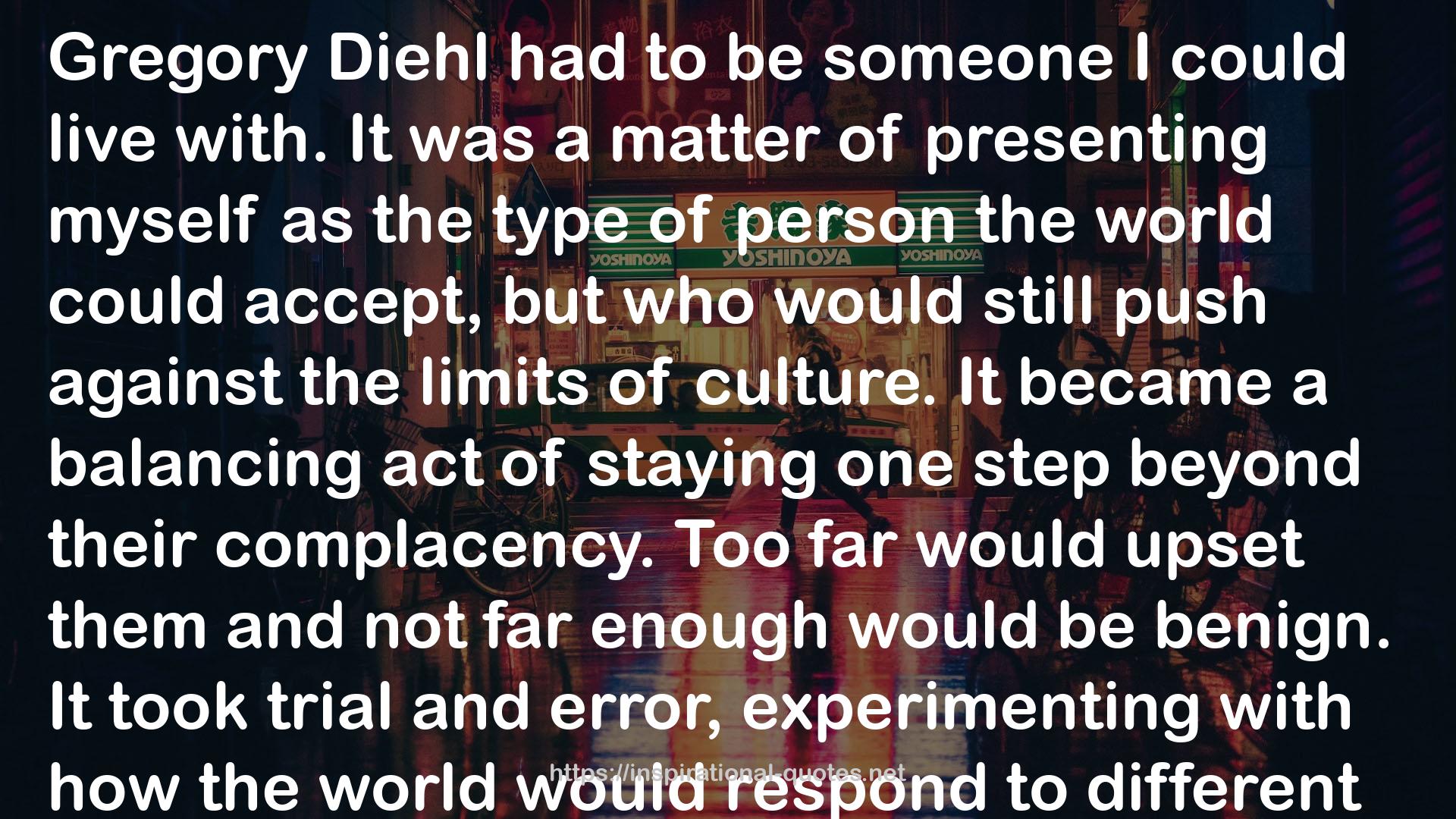 Gregory V. Diehl QUOTES