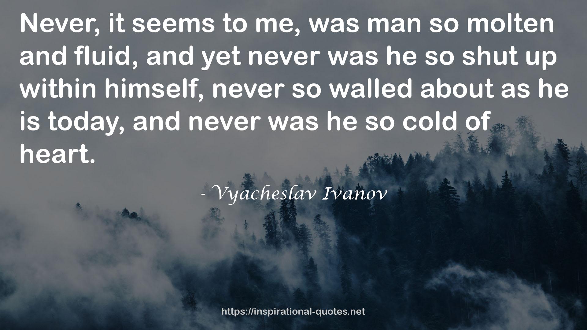 Vyacheslav Ivanov QUOTES