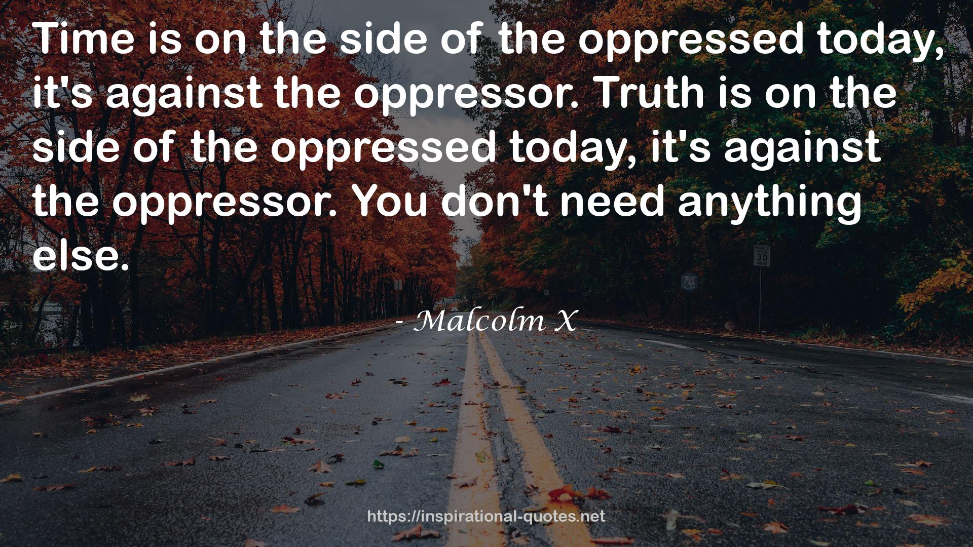 Malcolm X QUOTES